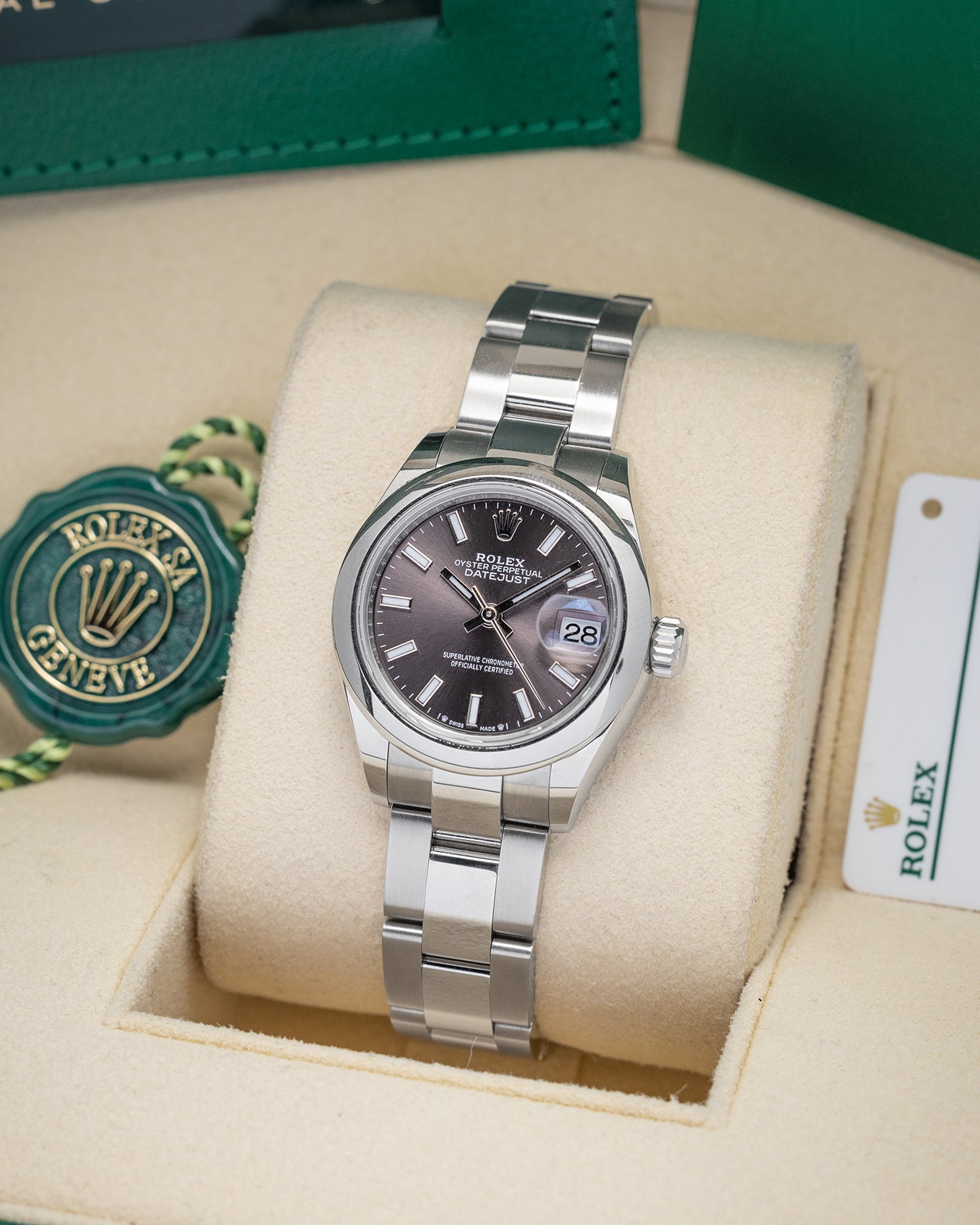 Rolex Datejust 279160 Dark Gray Watch | Noah's Fine Jewelry and Watches