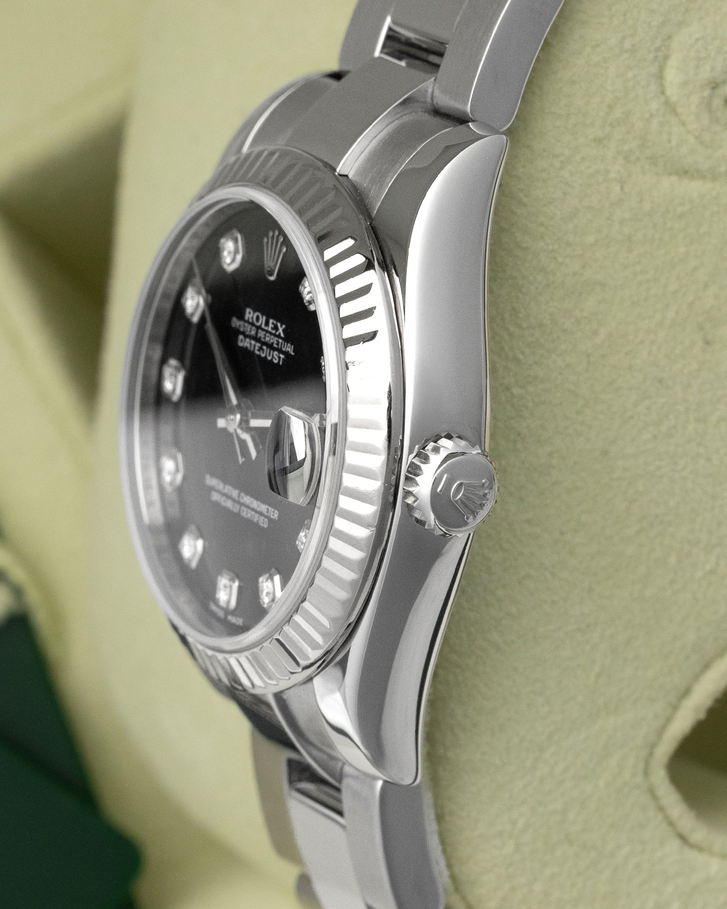 Rolex Datejust Black Diamond 178274 – Noah's Fine Watches & Jewelry