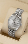 Silver Diamond Rolex Datejust 31 178274 | Noahs Fine Jewelry & Watches DFW