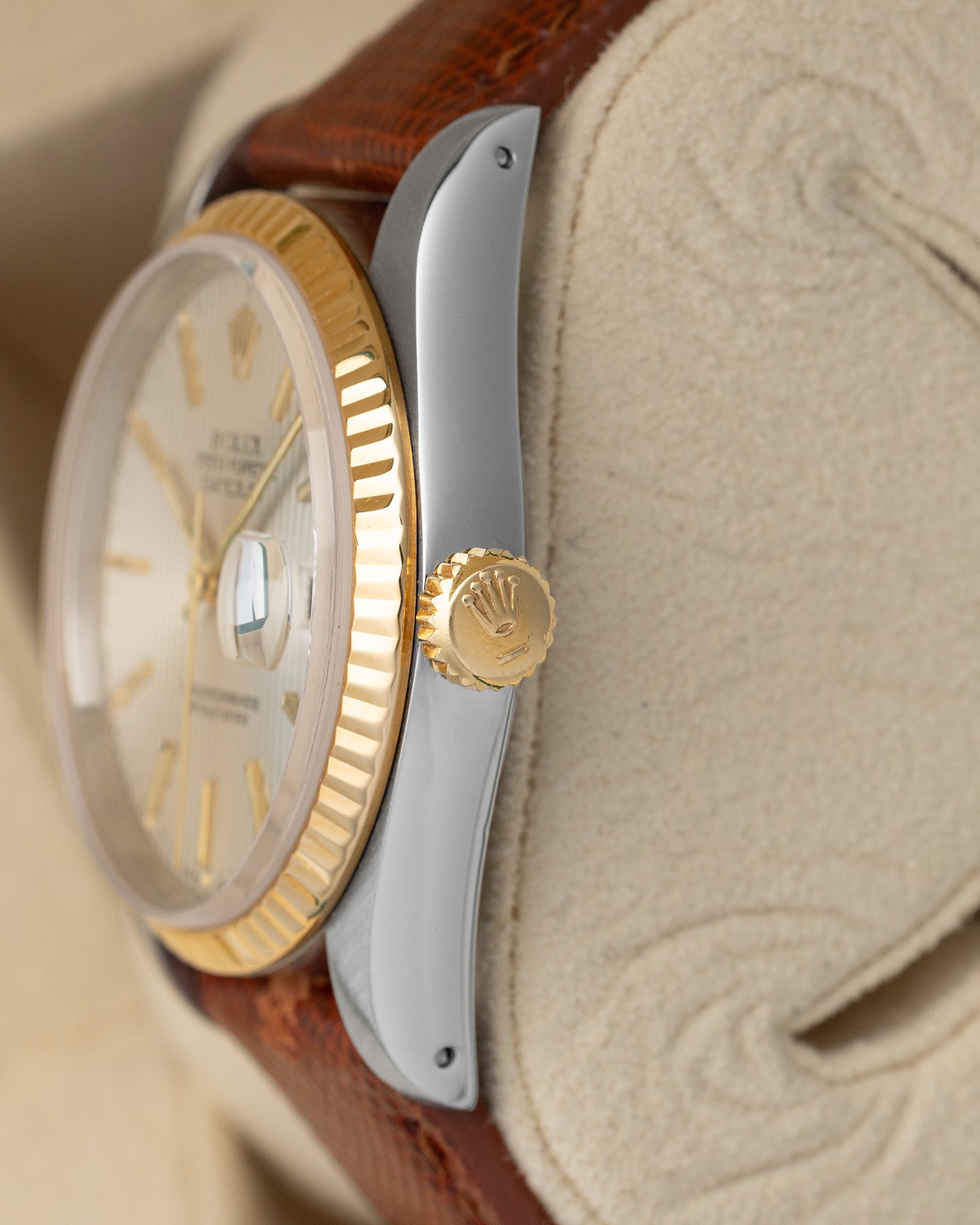 Tapestry Rolex Datejust 36 16013 | Noah's Fine Watches Dallas, TX