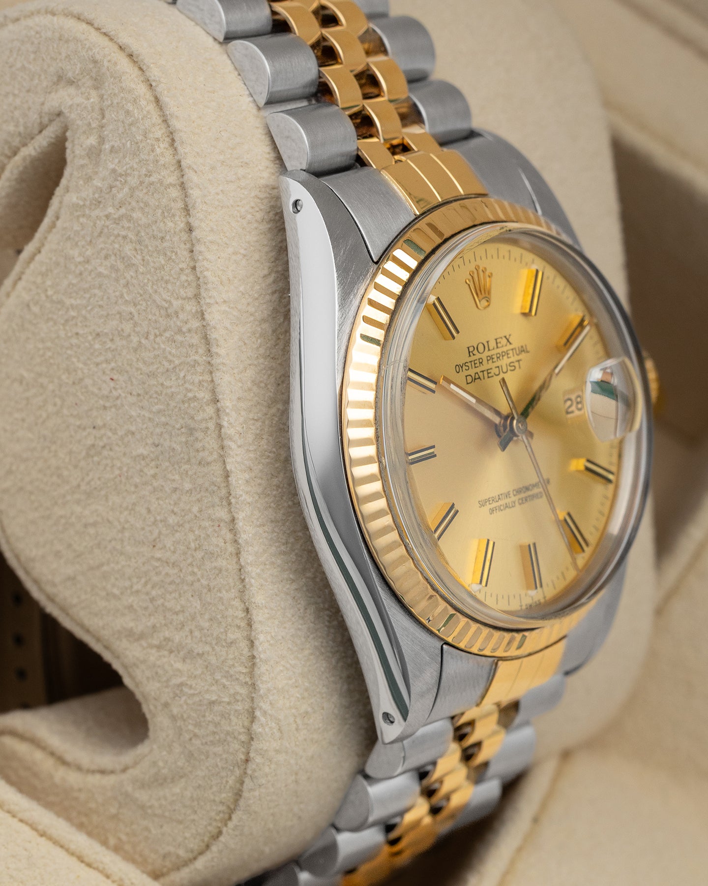 Rolex Datejust 36mm YG SS 16233 – Noah's Fine Watches & Jewelry
