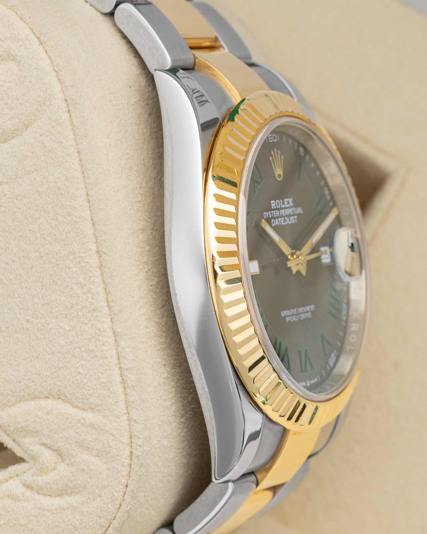 Wimbledon Rolex Datejust 41 126333 | Noah's Fine Jewelry & Watches Dallas, TX