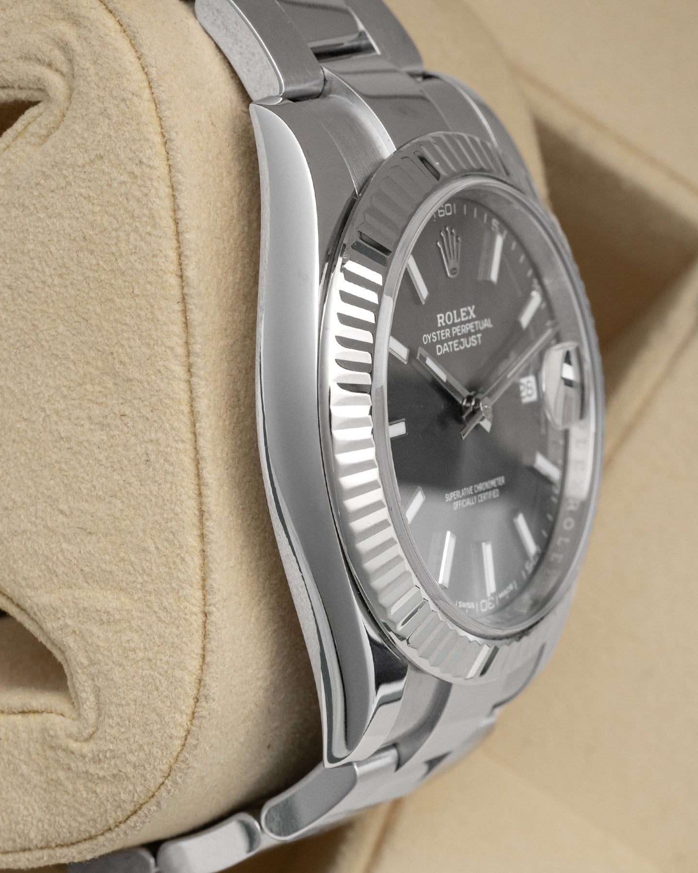 Rolex Datejust 41 Rhodium 126334 | Noah's Fine Watches Dallas, Texas
