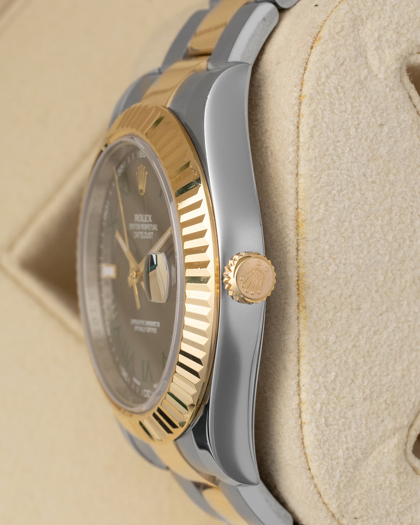 Two Tone Rolex Datejust 41 Wimbledon 126333 | Noah's Fine Watches & Jewelry