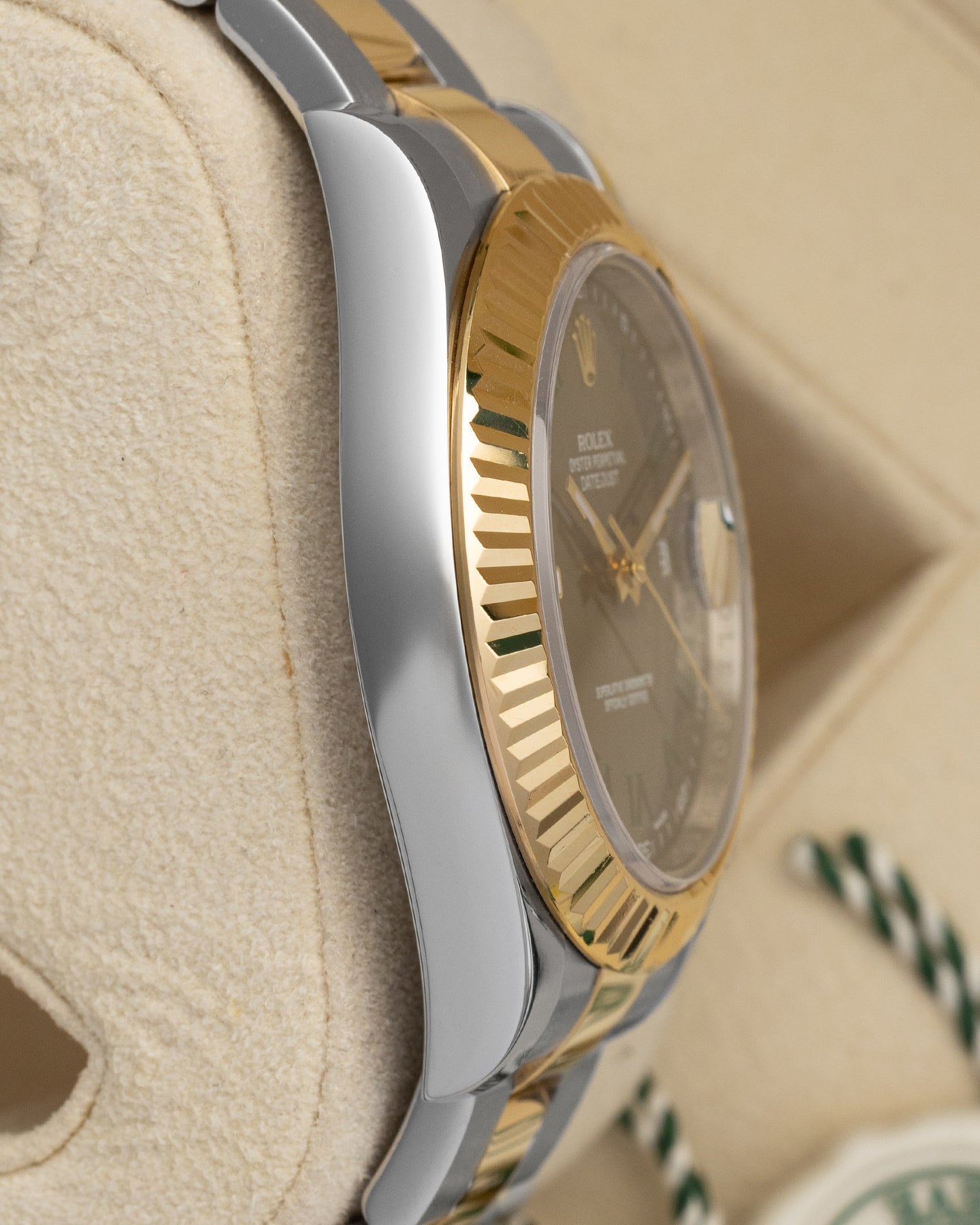 Two Tone Rolex Datejust 41 Wimbledon 126333 | Noah's Fine Watches & Jewelry