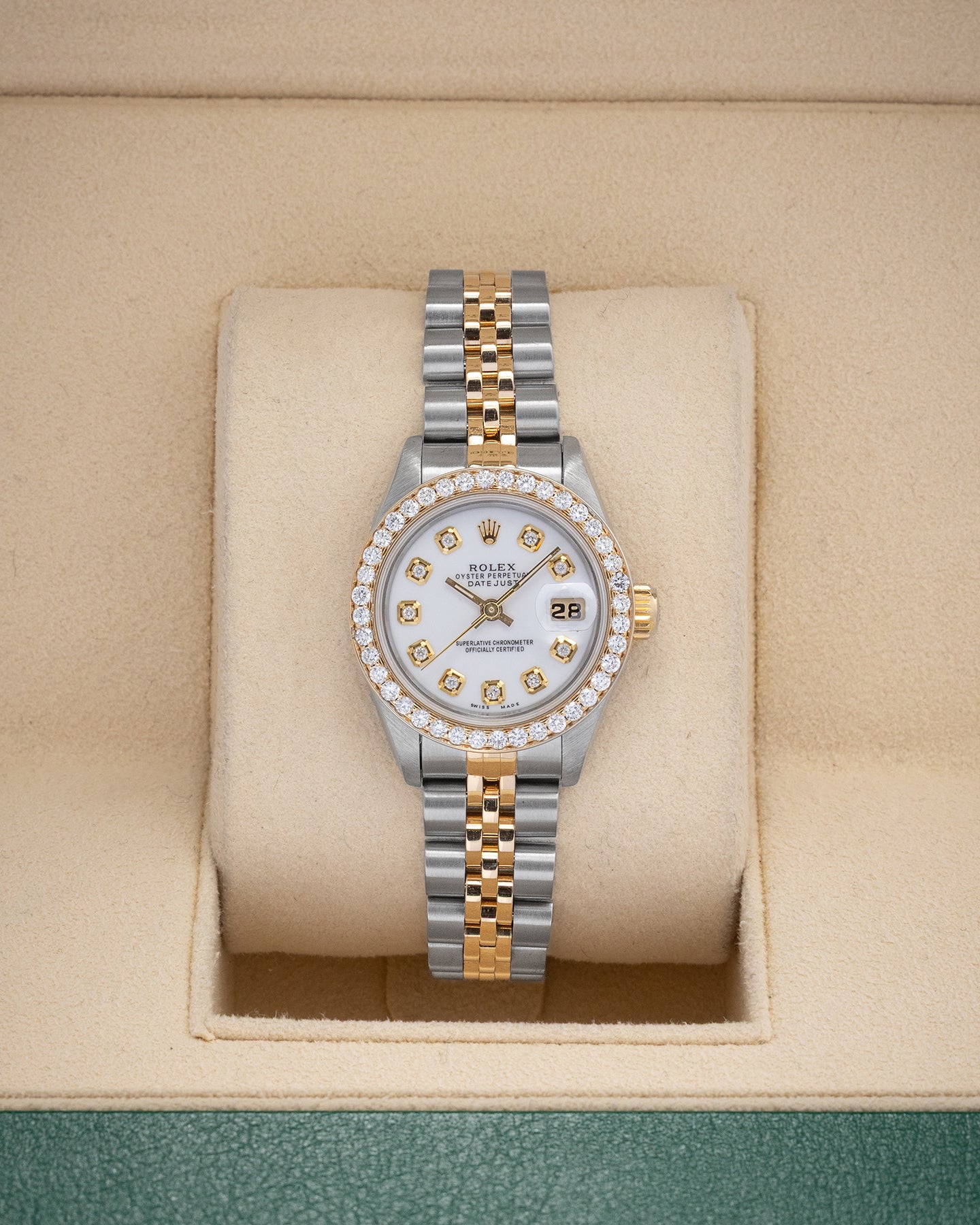 Steel Gold Rolex Datejust Watch 69173 | Noah's Fine Watches and Jewelry Dallas