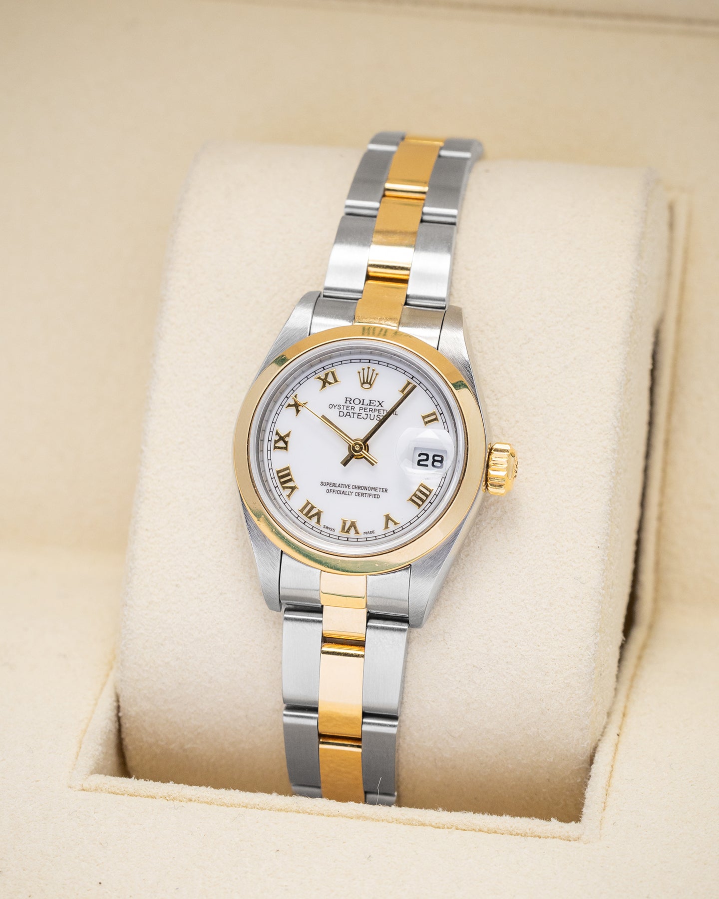 Two Tone Yellow Gold Rolex Datejust 79163 | Noah's Fine Watches and Jewelry