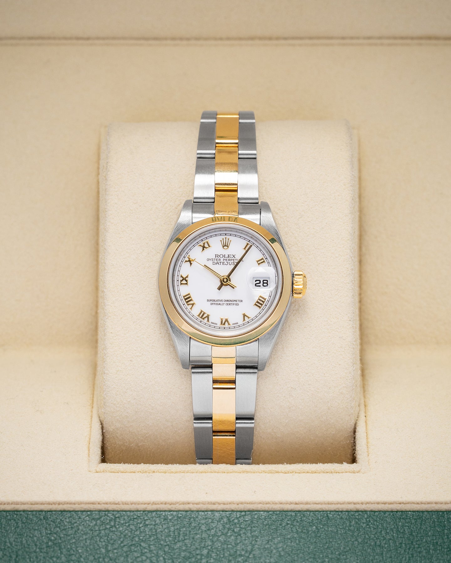 Two Tone Yellow Gold Rolex Datejust 79163 | Noah's Fine Watches and Jewelry