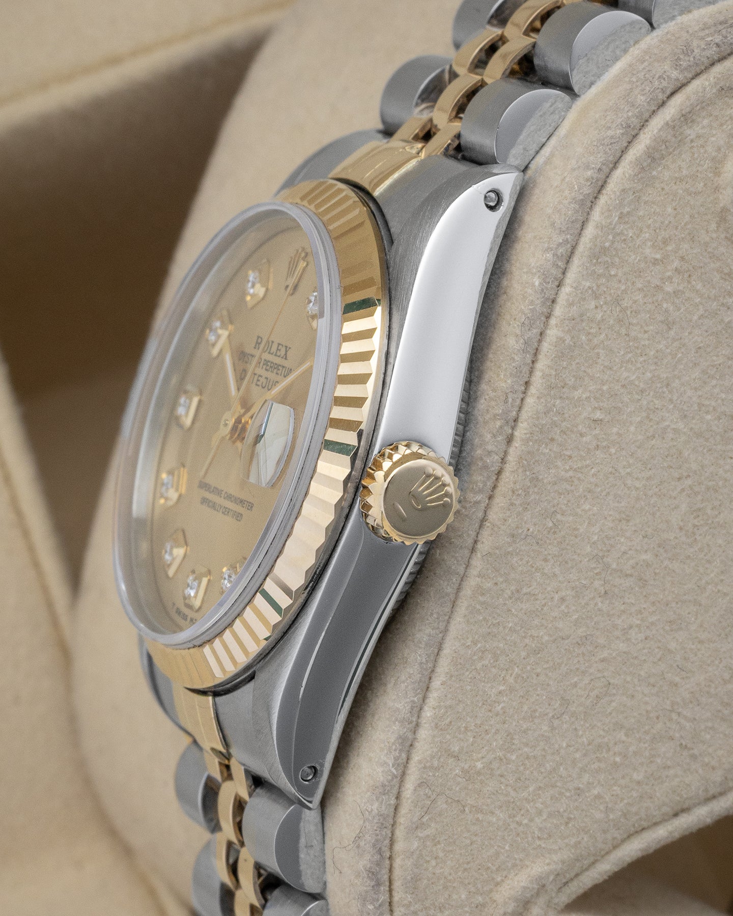 Datejust 79173G Steel Yellow Gold Rolex Watch | Noah's Fine Jewelry and Watches