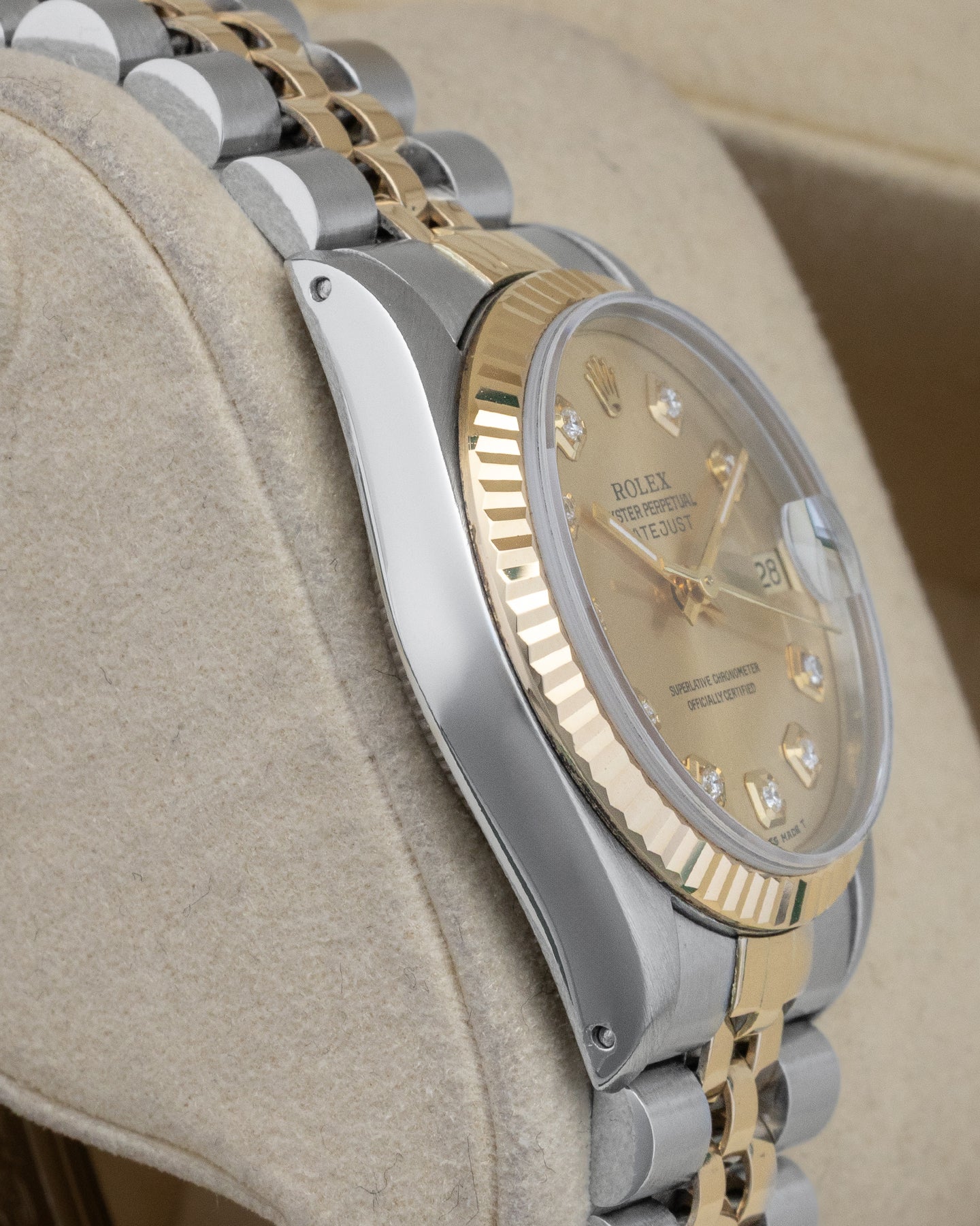 Datejust 79173G Steel Yellow Gold Rolex Watch | Noah's Fine Jewelry and Watches