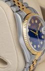 Rolex Datejust Blue Diamond 16233 | Noah's Fine Watches Dallas, Texas