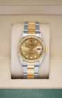 Rolex Datejust Champagne Diamond 16233 | Noah's Fine Watches Frisco, TX