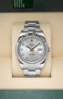 Silver Diamond Rolex Datejust II 116334 | Noah's Fine Watches and Jewelry Texas