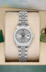 Rolex Datejust Rhodium Diamond 79174 | Noah's Fine Watches Dallas, TX