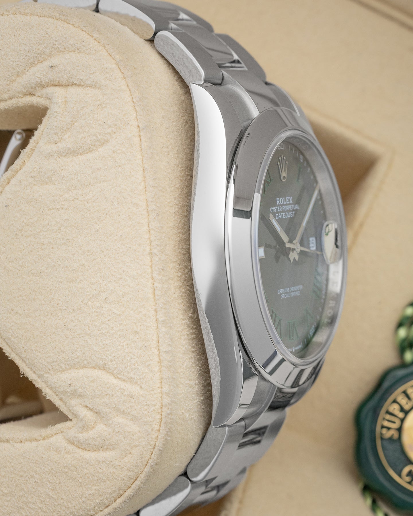 2025 Rolex Datejust Slate Wimbledon 126300 | Noah's Fine Watches Dallas, TX