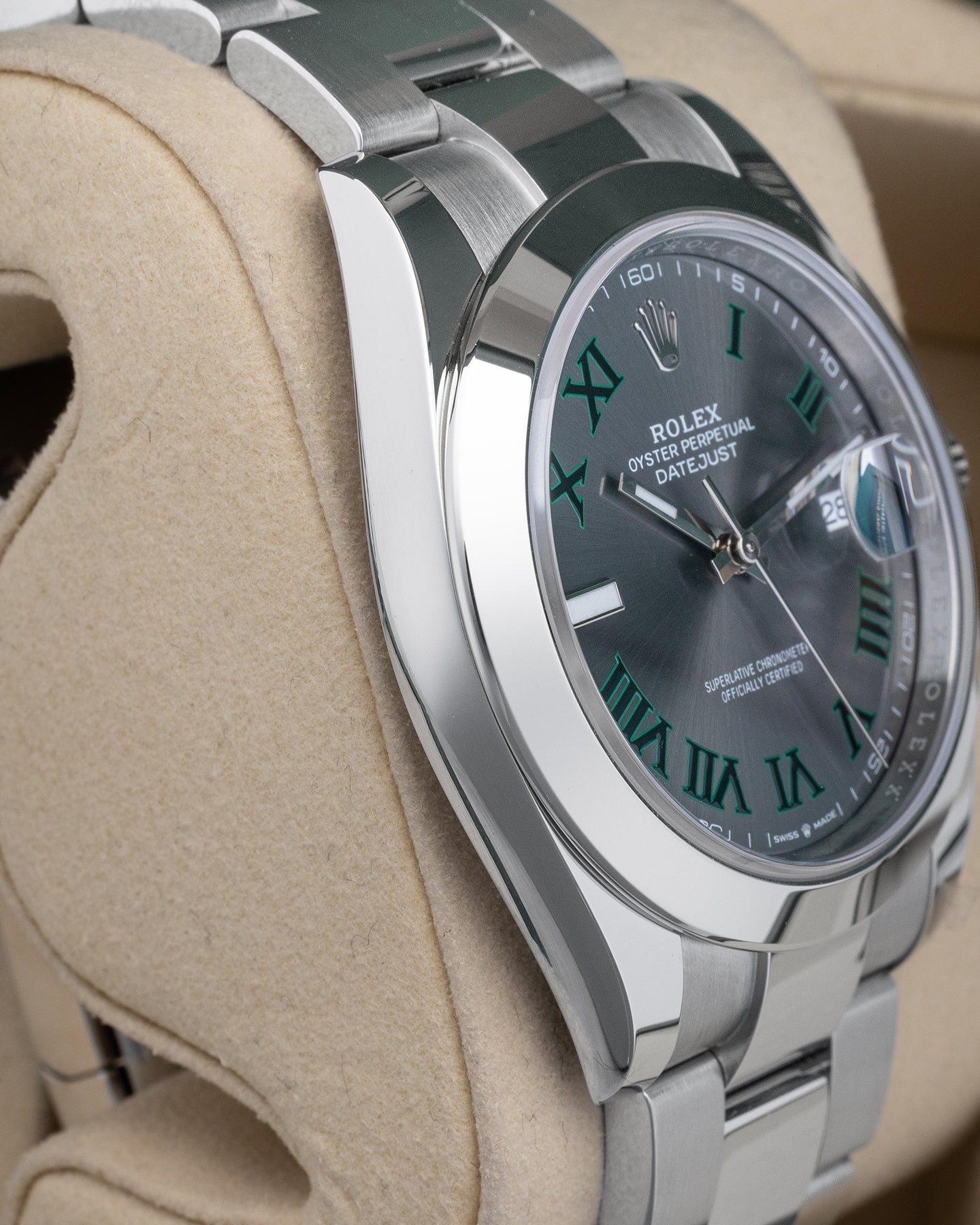 Datejust Wimbledon 126300 New Rolex Watch | Noah's Fine Watches Dallas