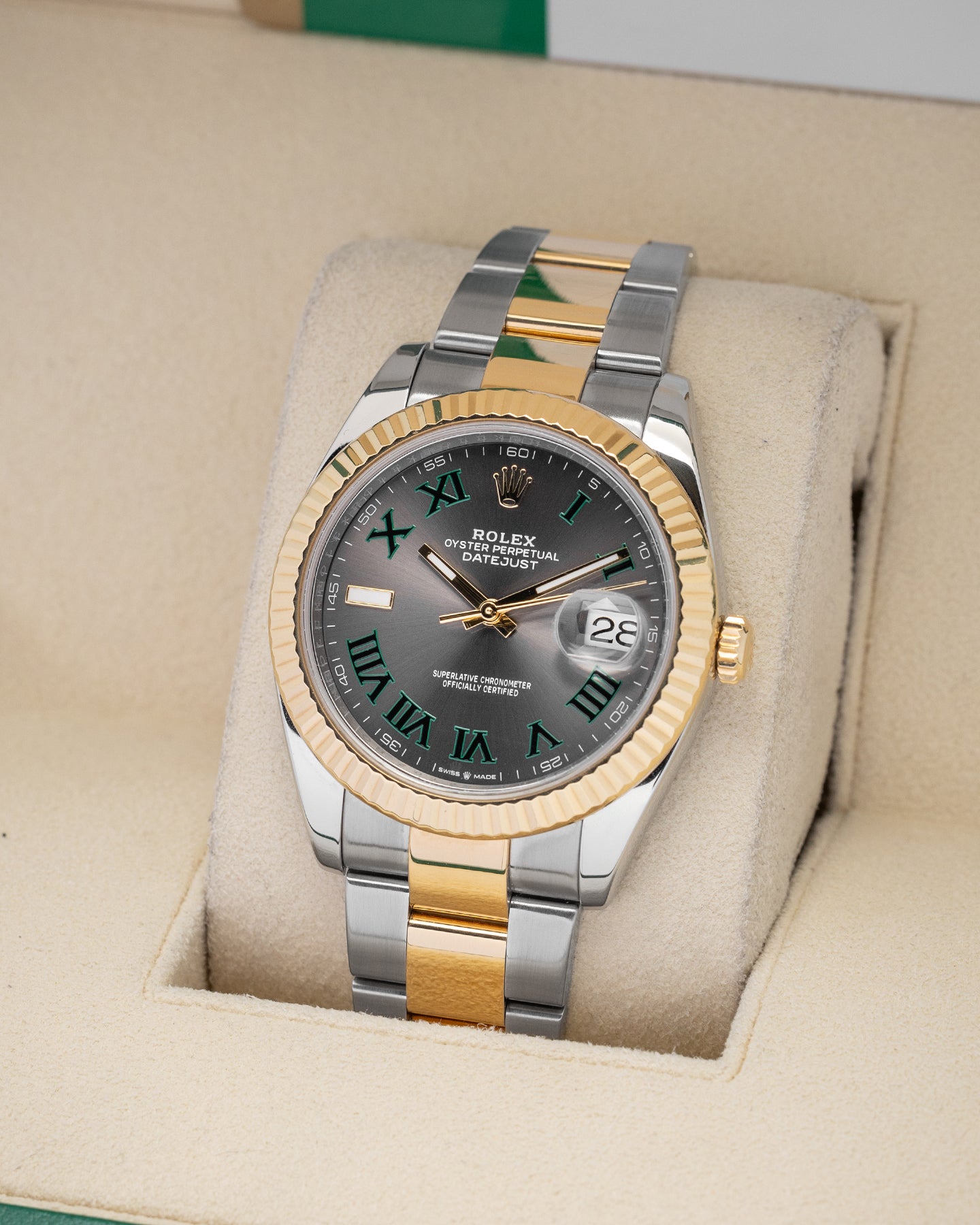 2019 Rolex Datejust Wimbledon 126333 Watch | Noah's Fine Watches and Jewelry Dallas