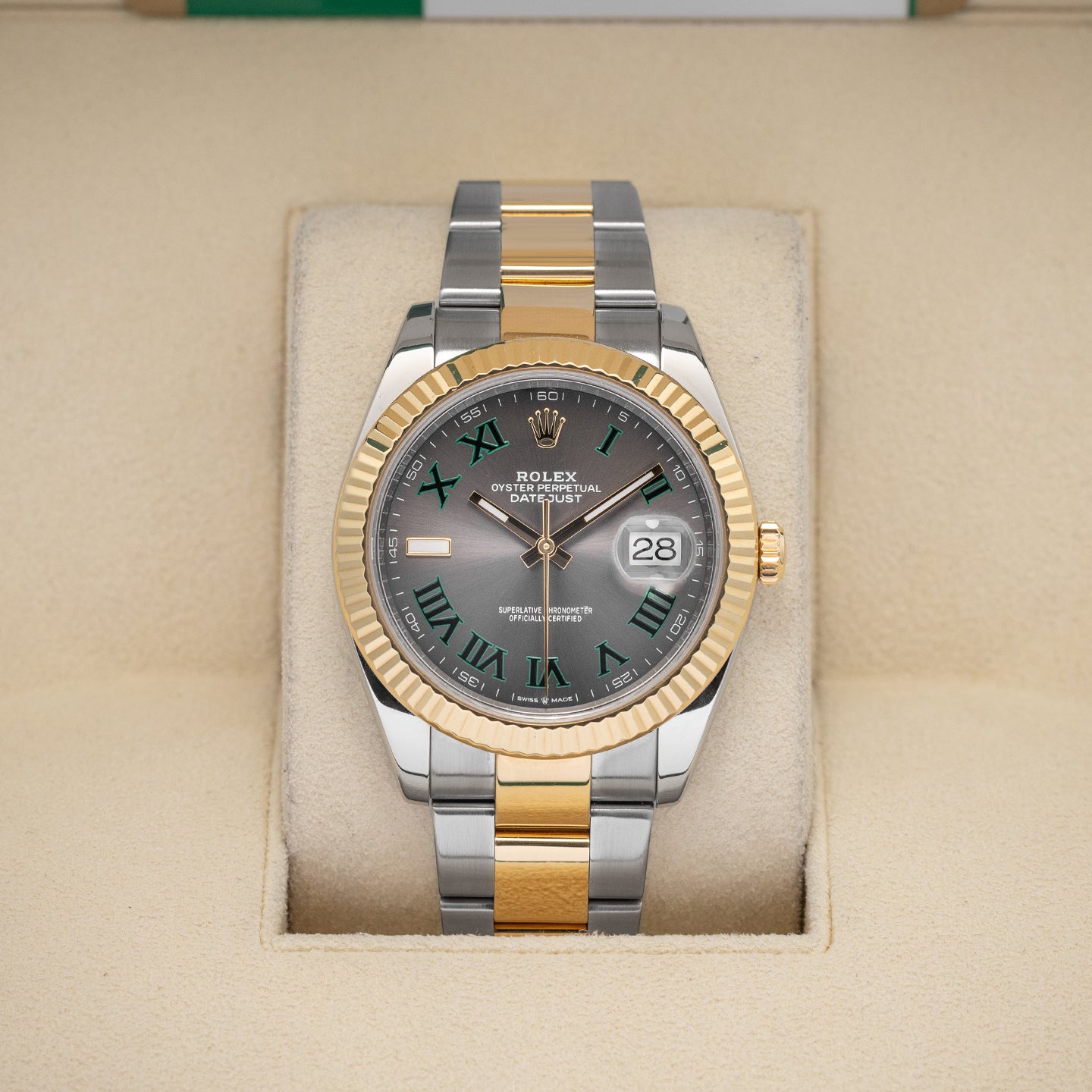 2019 Rolex Datejust Wimbledon 126333 Watch | Noah's Fine Watches and Jewelry Dallas