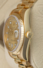 Rolex Day-Date 36 18238 Chamgpagne Diamond | Noah's Fine Jewelry & Watches