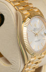 Rolex Day-Date Silver Motif 228238 | Noah's Fine Watches and Jewelry