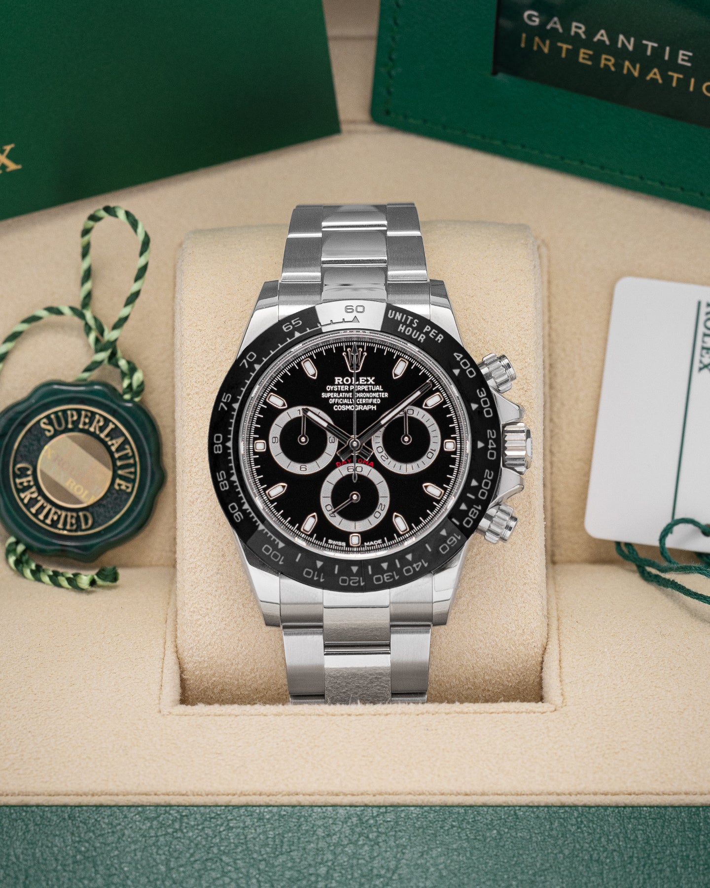 Steel Black Rolex Daytona 116500LN | Noah's Fine Watches and Jewelry Dallas