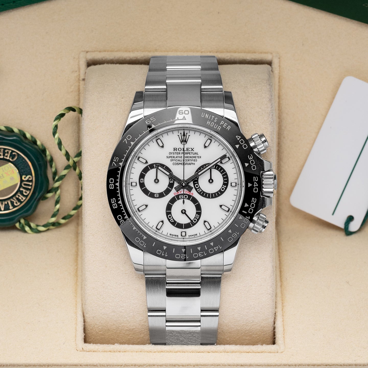 Panda Rolex Daytona 116500LN | Noah's Fine Watches & Jewelry USA