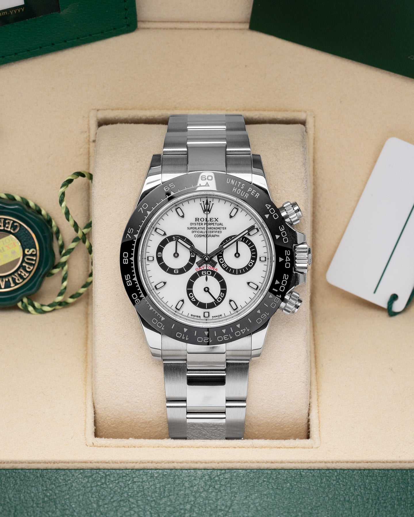 Panda Rolex Daytona 116500LN | Noah's Fine Watches & Jewelry USA