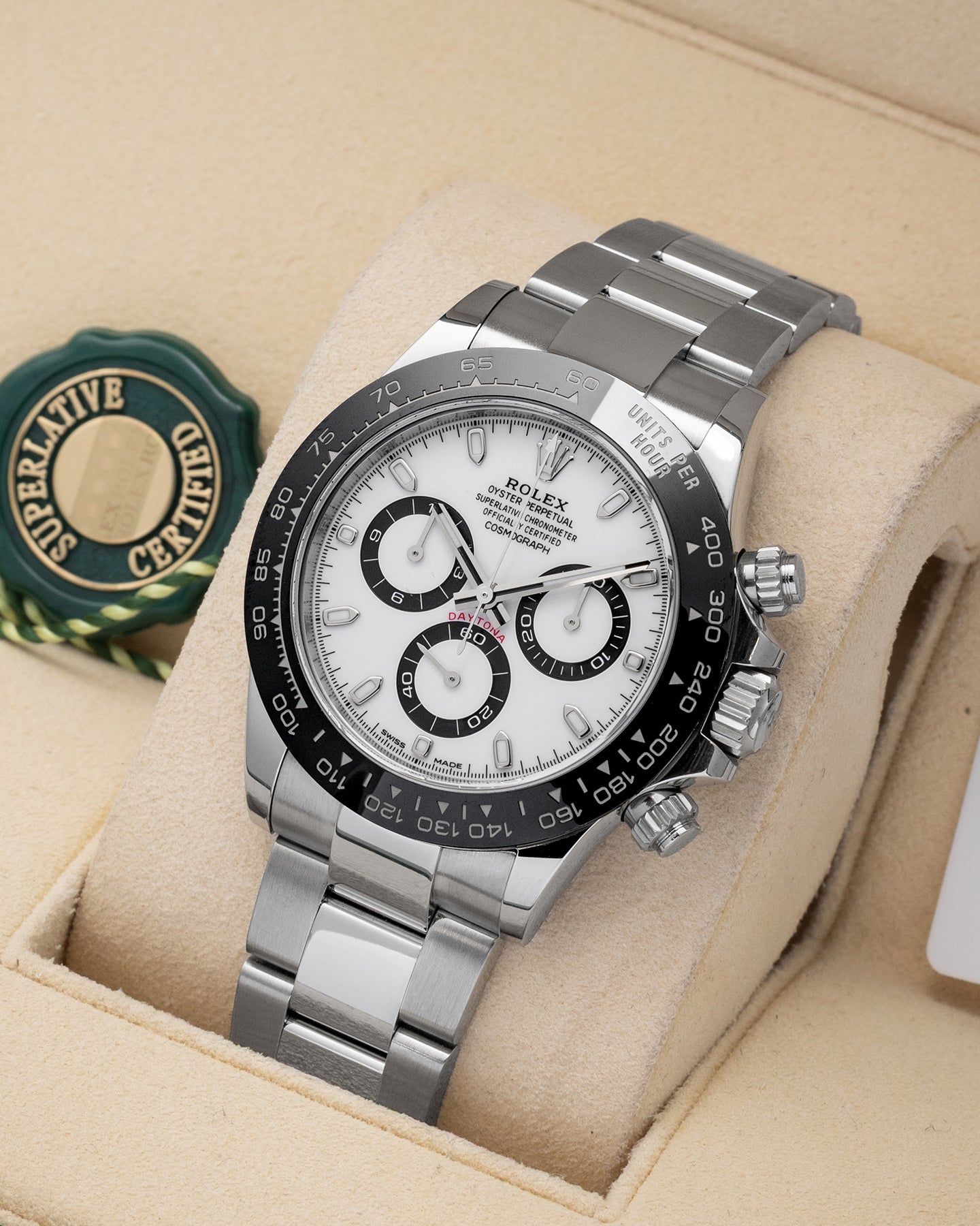 Panda Rolex Daytona 116500LN | Noah's Fine Watches & Jewelry USA