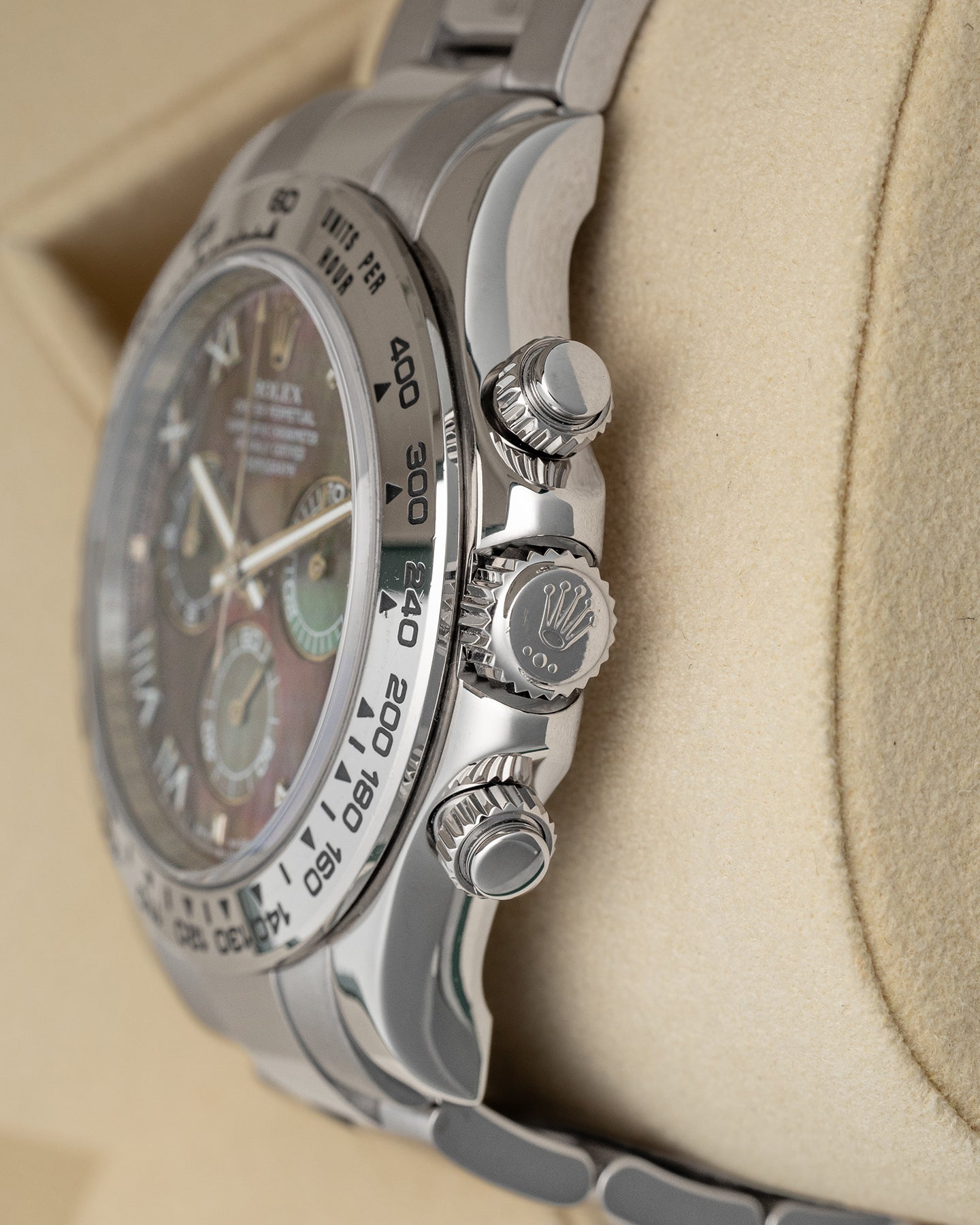 Rolex Daytona Tahitian Mother of Pearl 116509 | Noah's Fine Watches Dallas, Texas