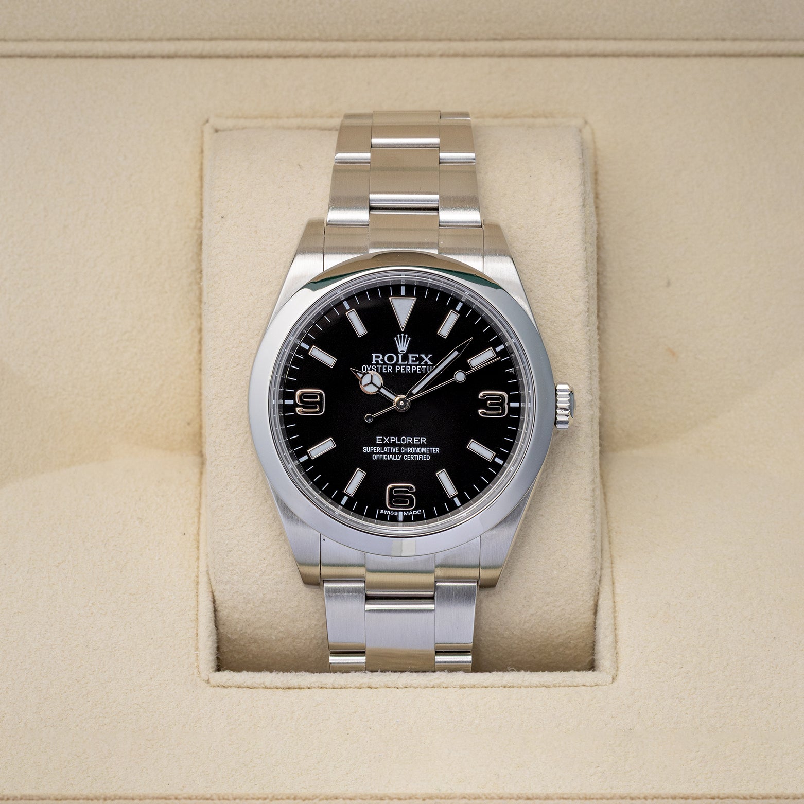 Rolex Explorer 39 214270 | Noah's Fine Watches & Jewelry Dallas, Texas