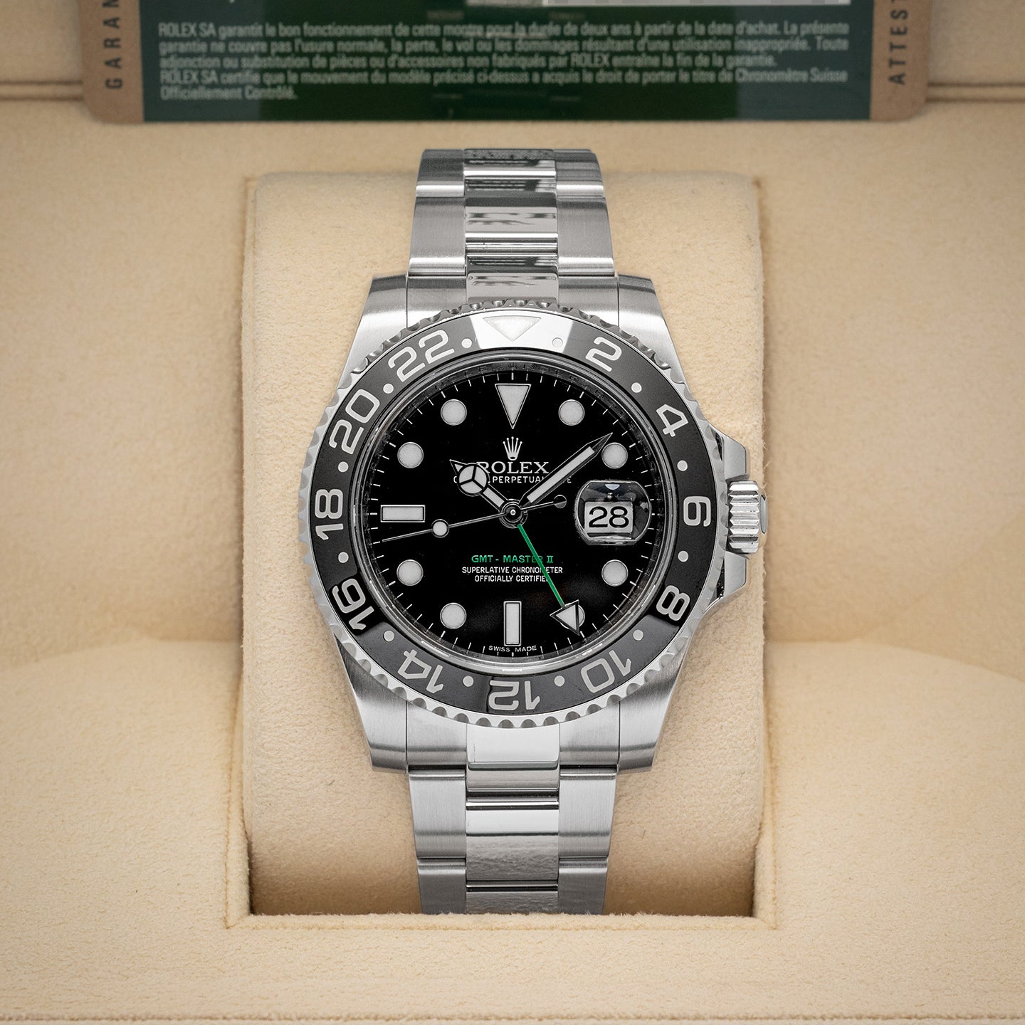 2011 Rolex GMT-Master II 116710LN | Noah's Fine Watches and Jewelry TX
