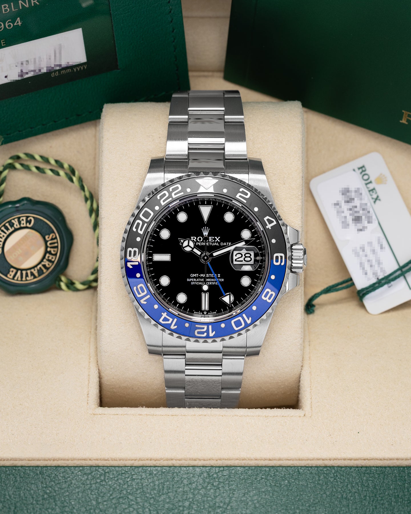 Rolex GMT-Master II 126710BLNR | Noah's Fine Watches Dallas, Texas