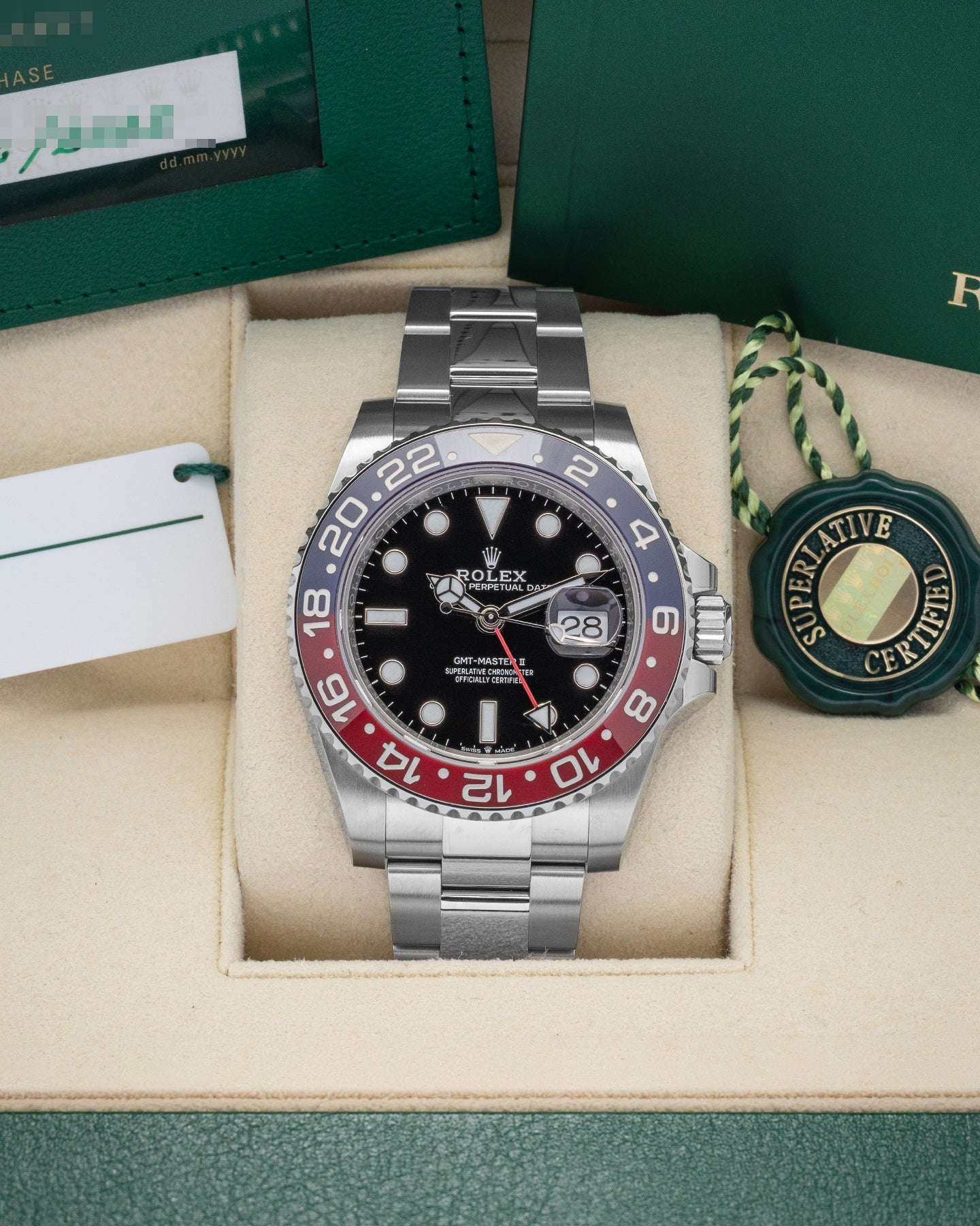 Rolex GMT-Master II 126710BLRO