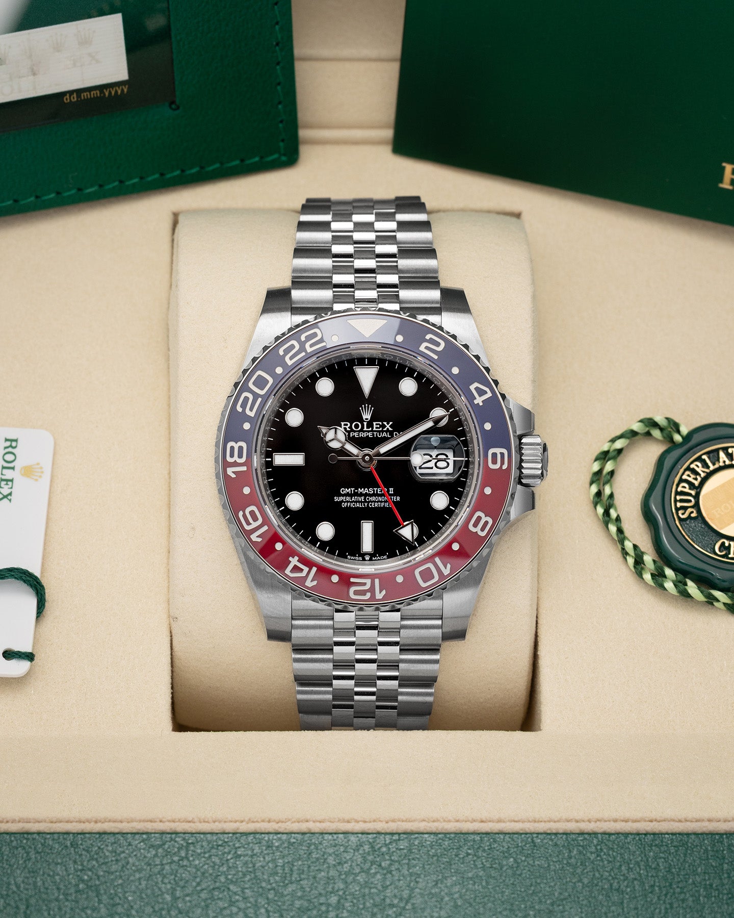Pepsi Rolex GMT-Master II 126710BLRO | Noah's Fine Watches DFW, Texas 