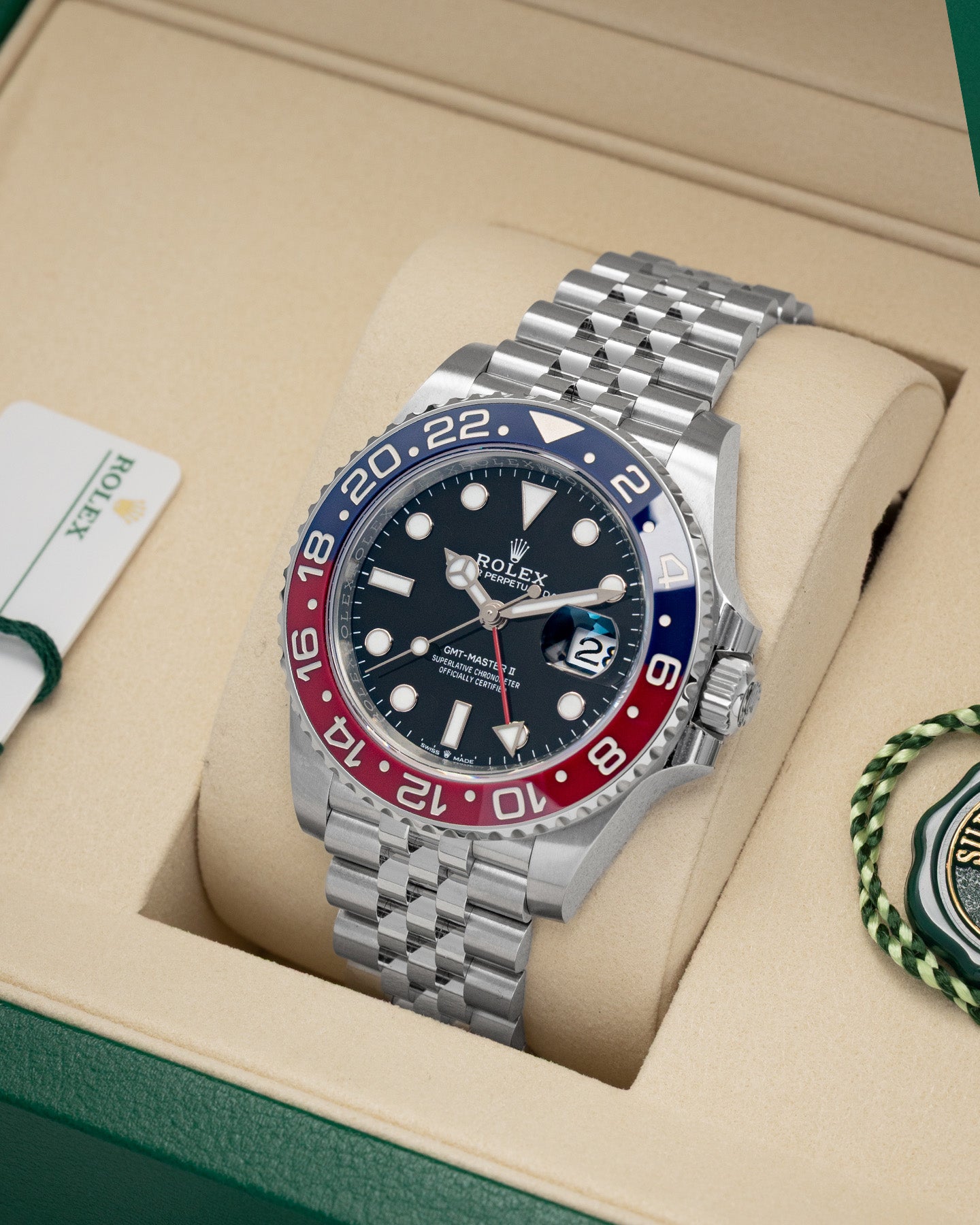Rolex GMT-Master II 126710BLRO 