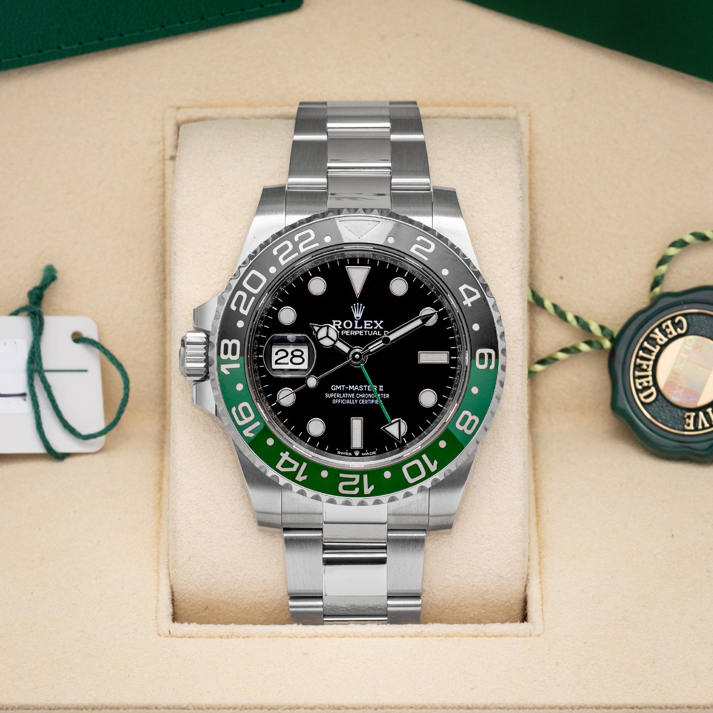 Sprite Rolex GMT-Master II 126720VTNR | Noah's Fine Watches and Jewelry TX