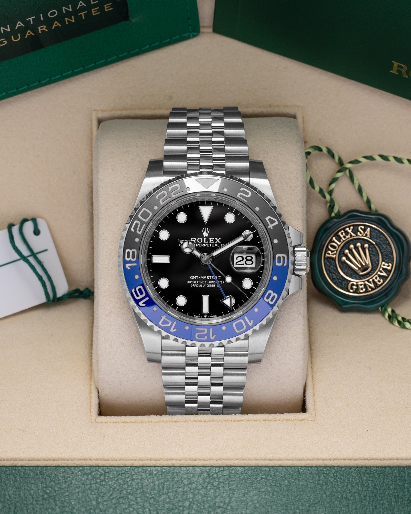 Batgirl Rolex GMT-Master II 126710BLNR | Noah's Fine Watches Dallas, TX