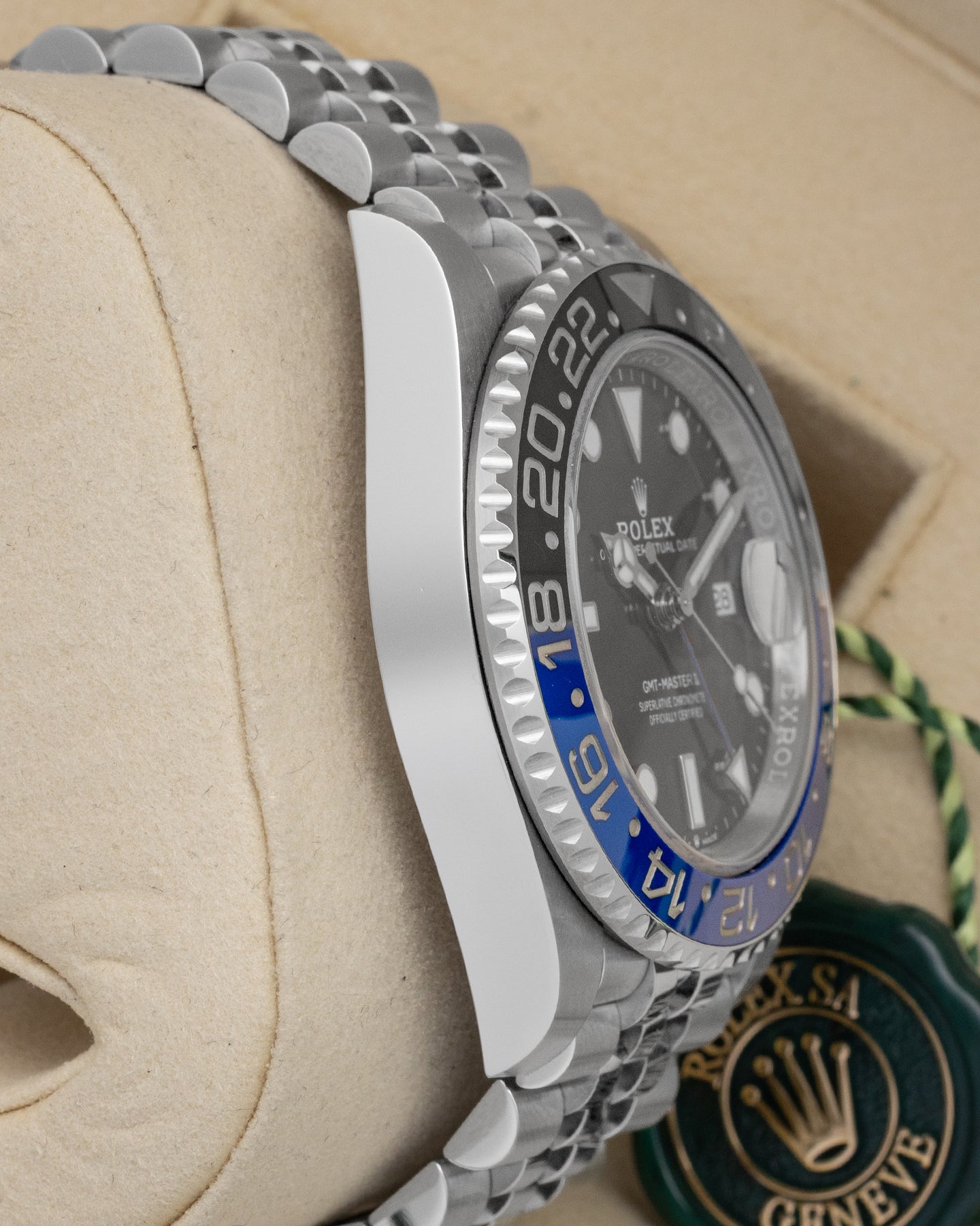 Rolex GMT-Master II Batgirl 126710BLNR | DFW Rolex – Noah's Fine
