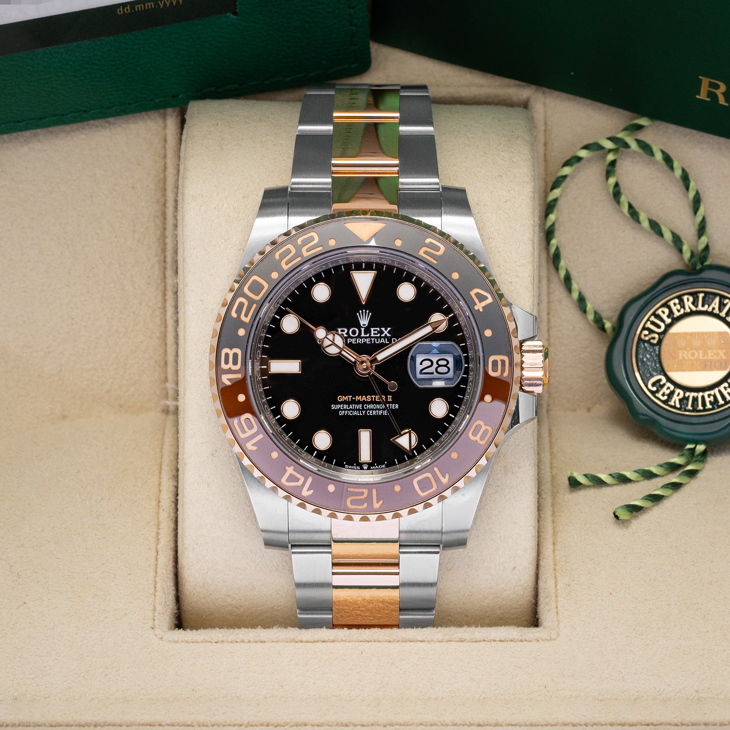 Rolex GMT-Master II Root Beer 126711CHNR | Noah's Fine Watches Frisco, Texas