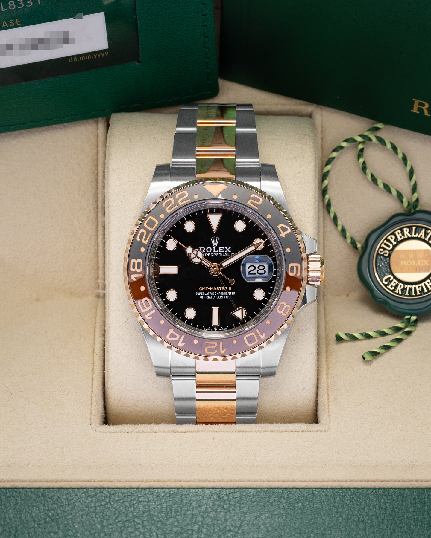 Rolex GMT-Master II Root Beer 126711CHNR | Noah's Fine Watches Frisco, Texas