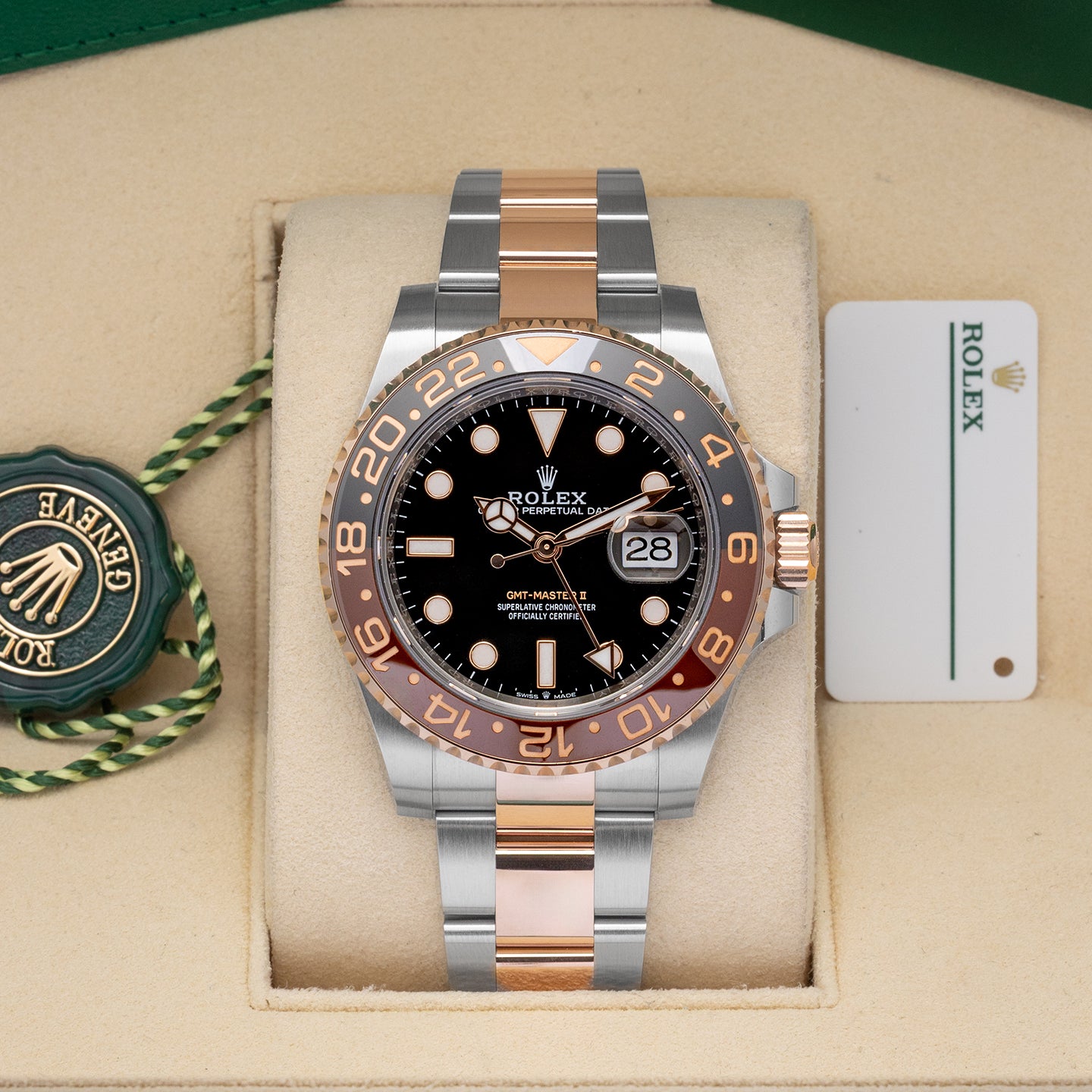 Rolex GMT-Master II Rootbeer 126711CHNR | Noah's Fine Watches & Jewelry