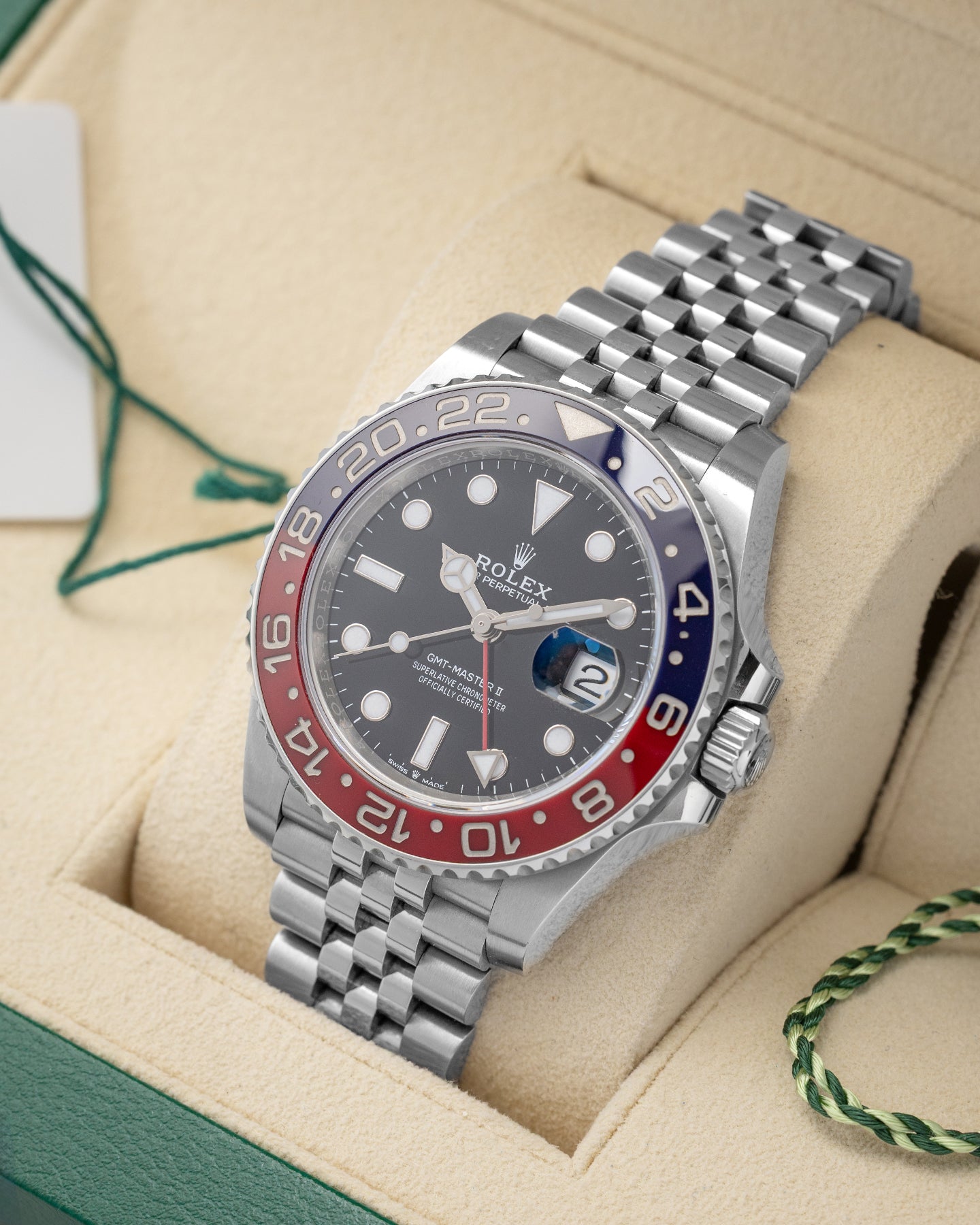 Pepsi Rolex GMT-Master II 126710BLRO | Noah's Fine Watches DFW, Texas