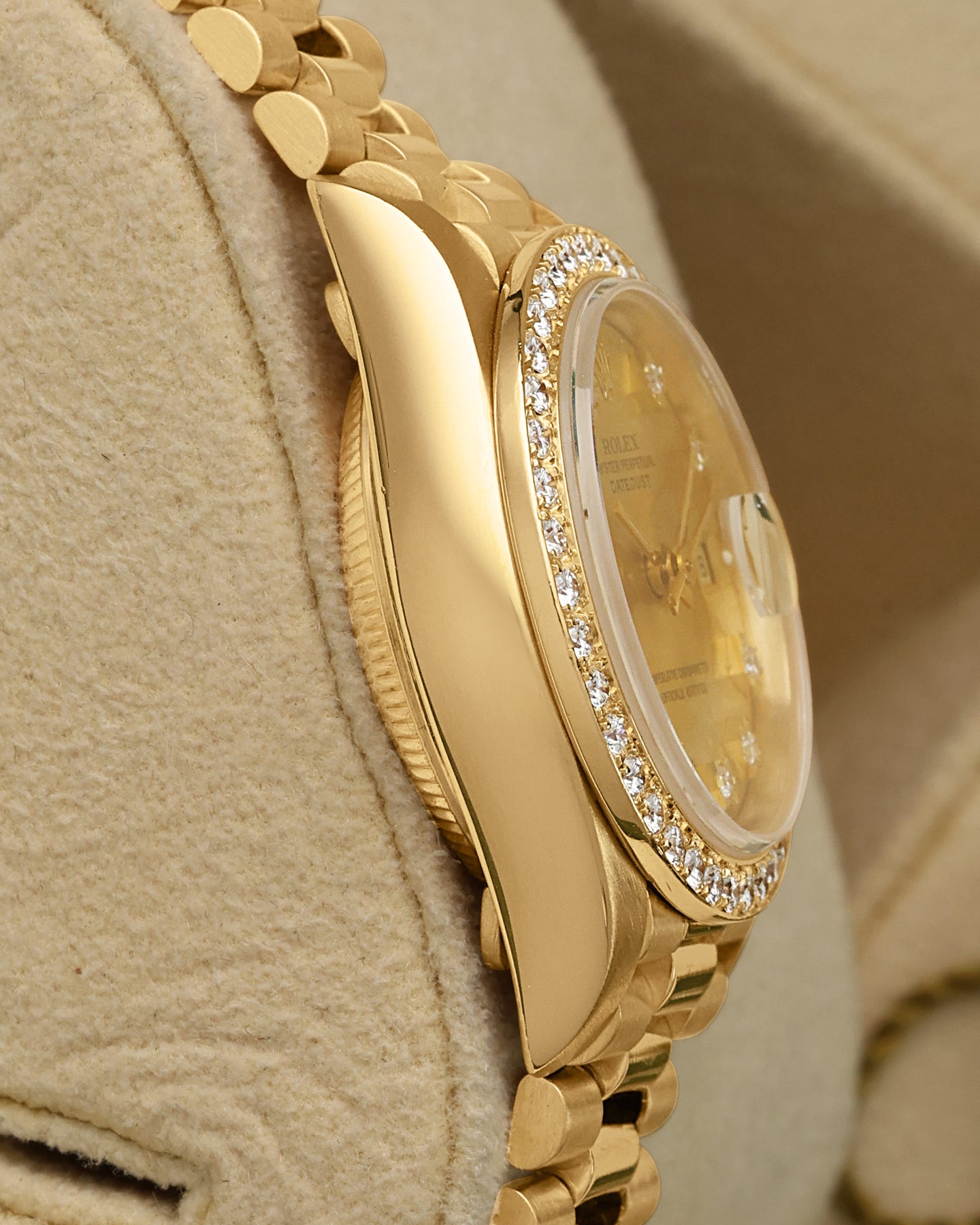 Champagne Diamond Rolex Datejust 26 69178 | Noah's Fine Womens Watches