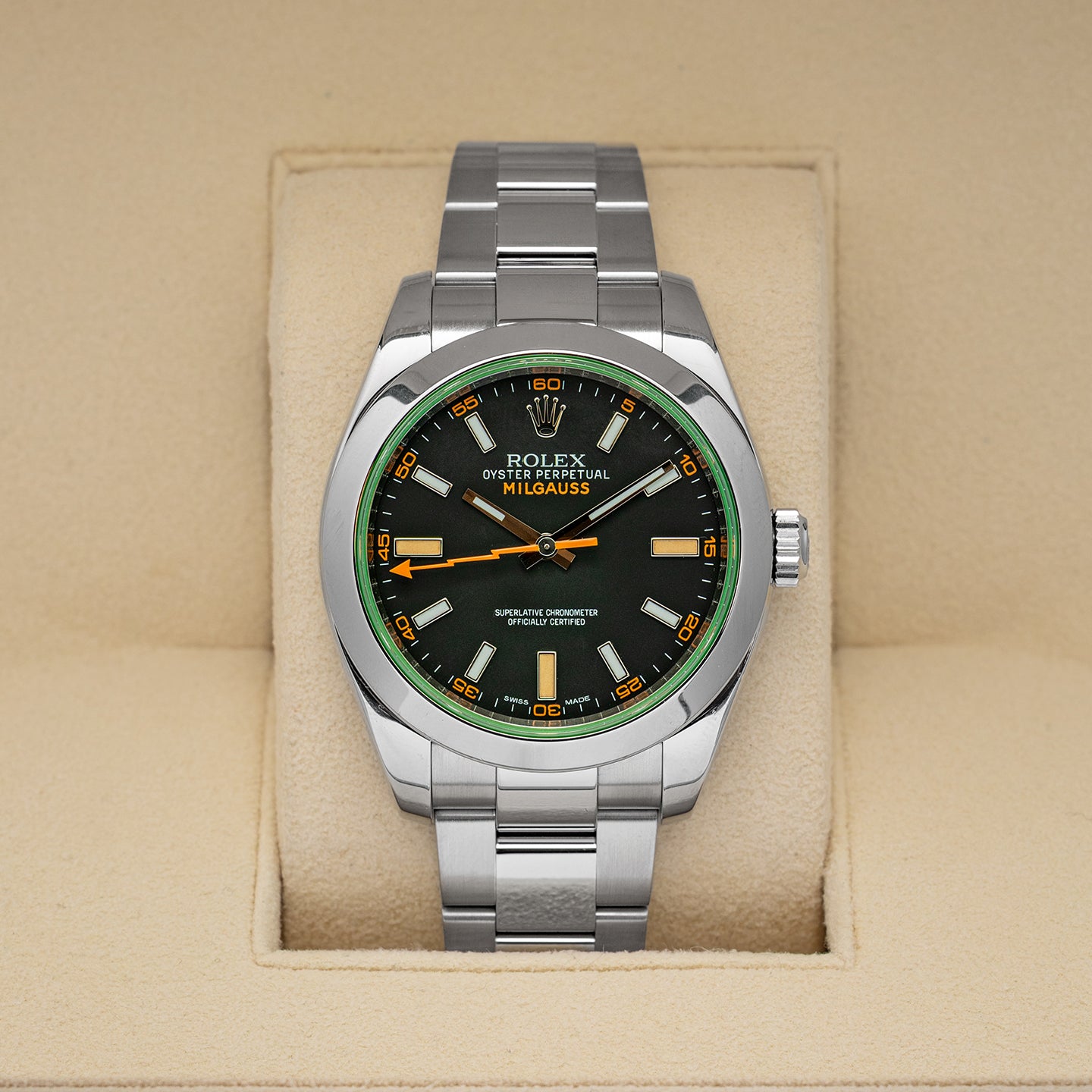 Rolex Milgauss 116400GV | Noah's Fine Watches & Jewelry TX