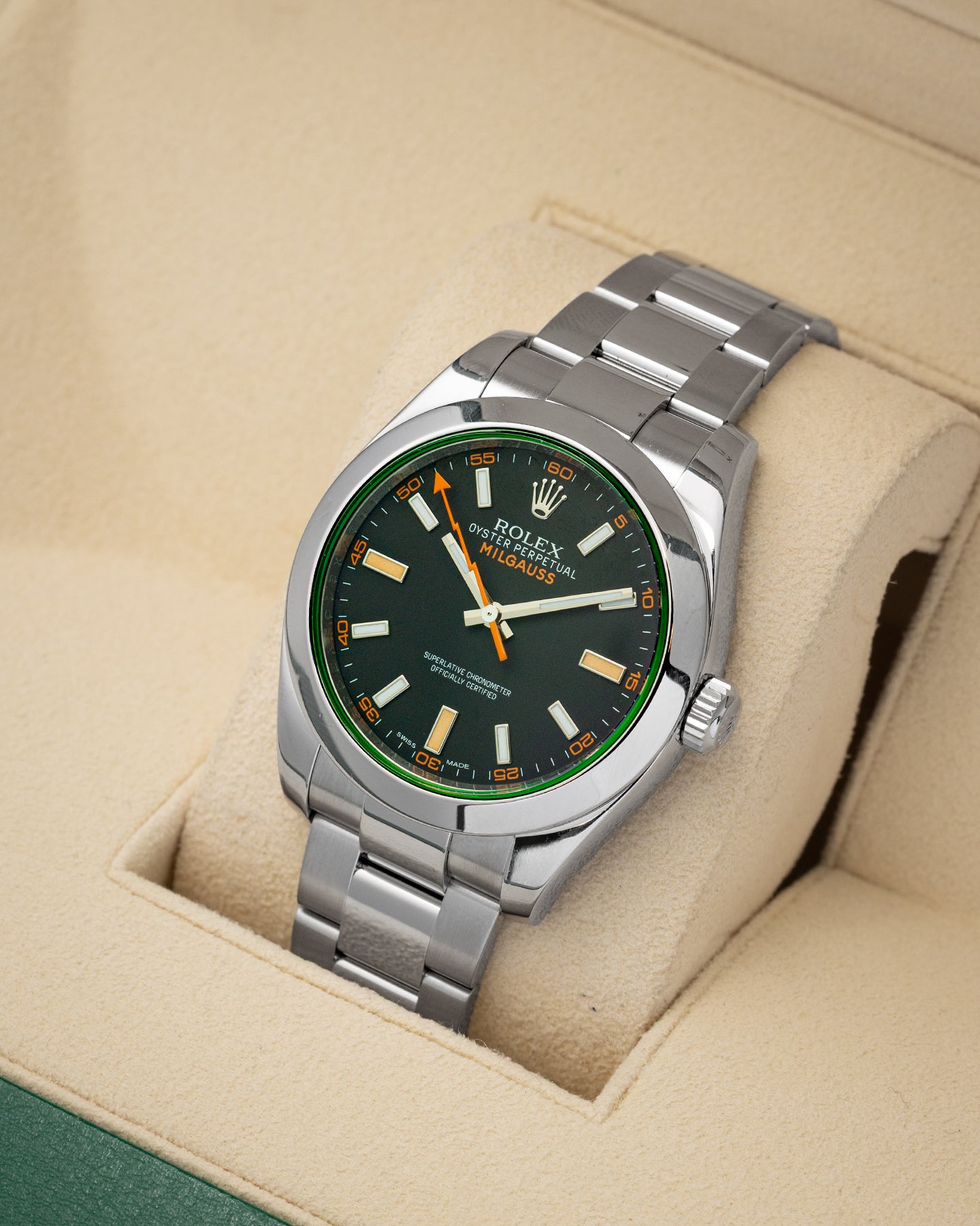 Rolex Milgauss 116400GV | Noah's Fine Watches & Jewelry TX