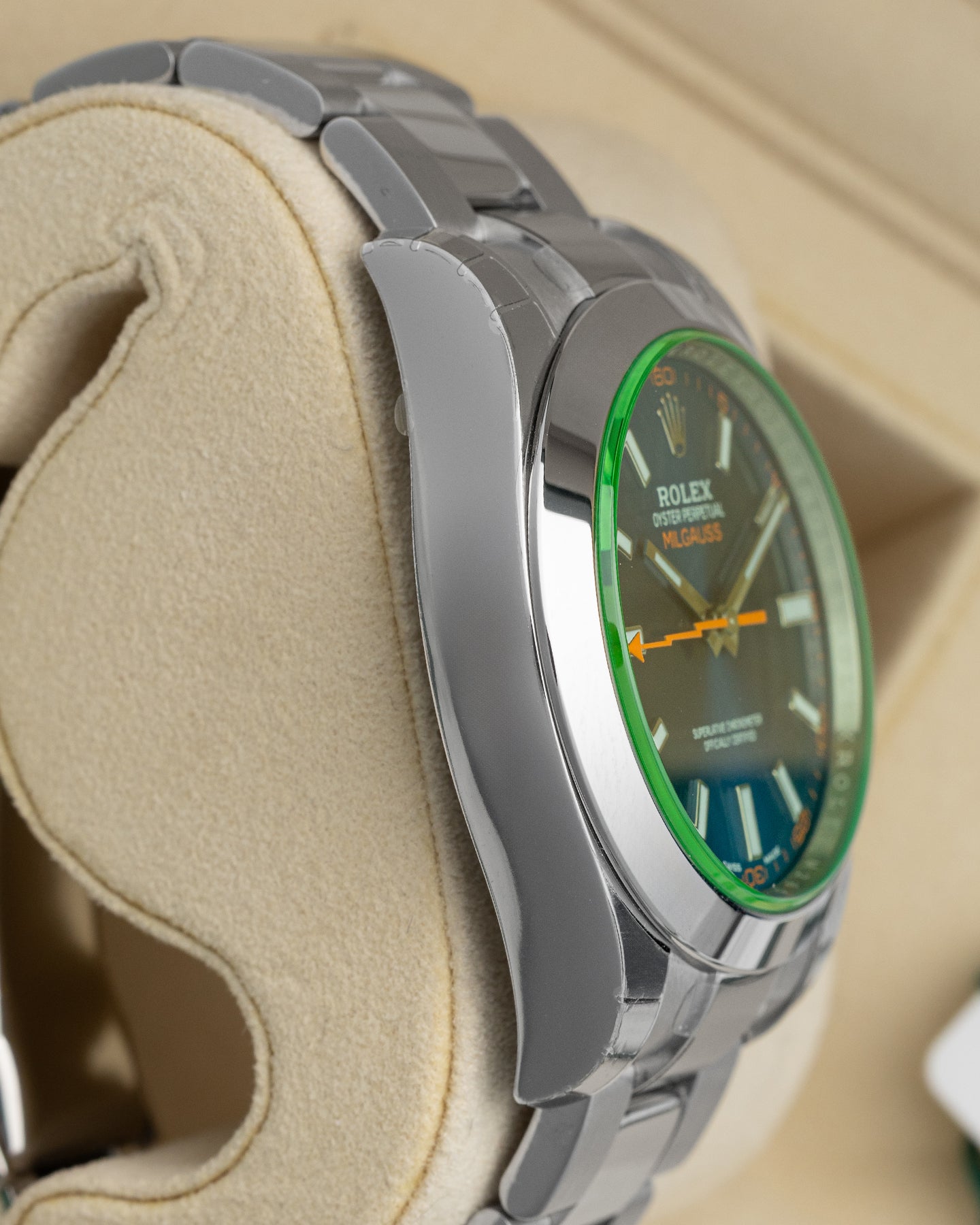 Rolex Milgauss 116400GV "Z-Blue" | Noah's Fine Watches Dallas, TX