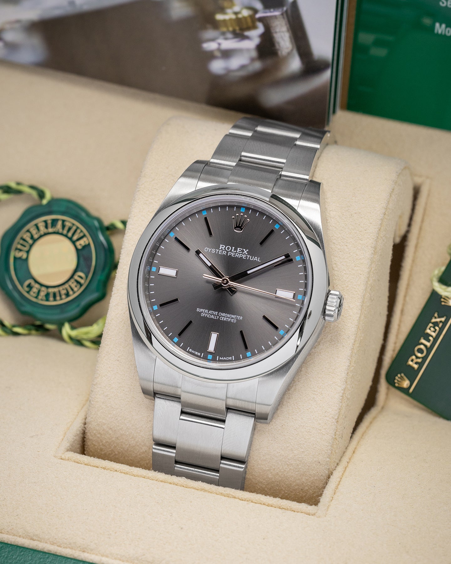 Rolex Oyster Perpetual 39 114300 2015 – Noah's Fine Watches & Jewelry