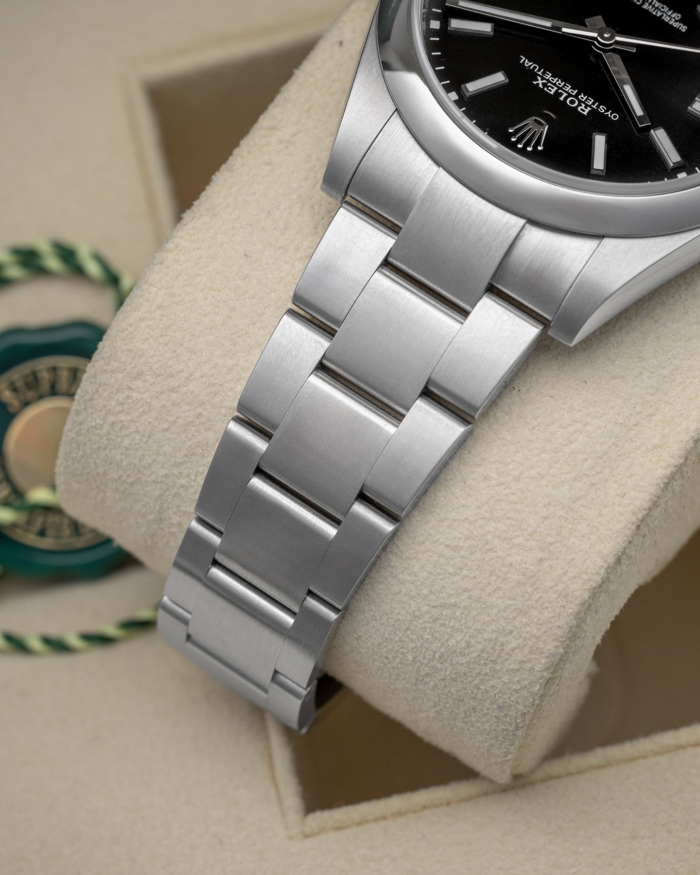 Steel Black 2021 Rolex Oyster Perpetual 124300 Watch | Noah's Fine Watches and Jewelry