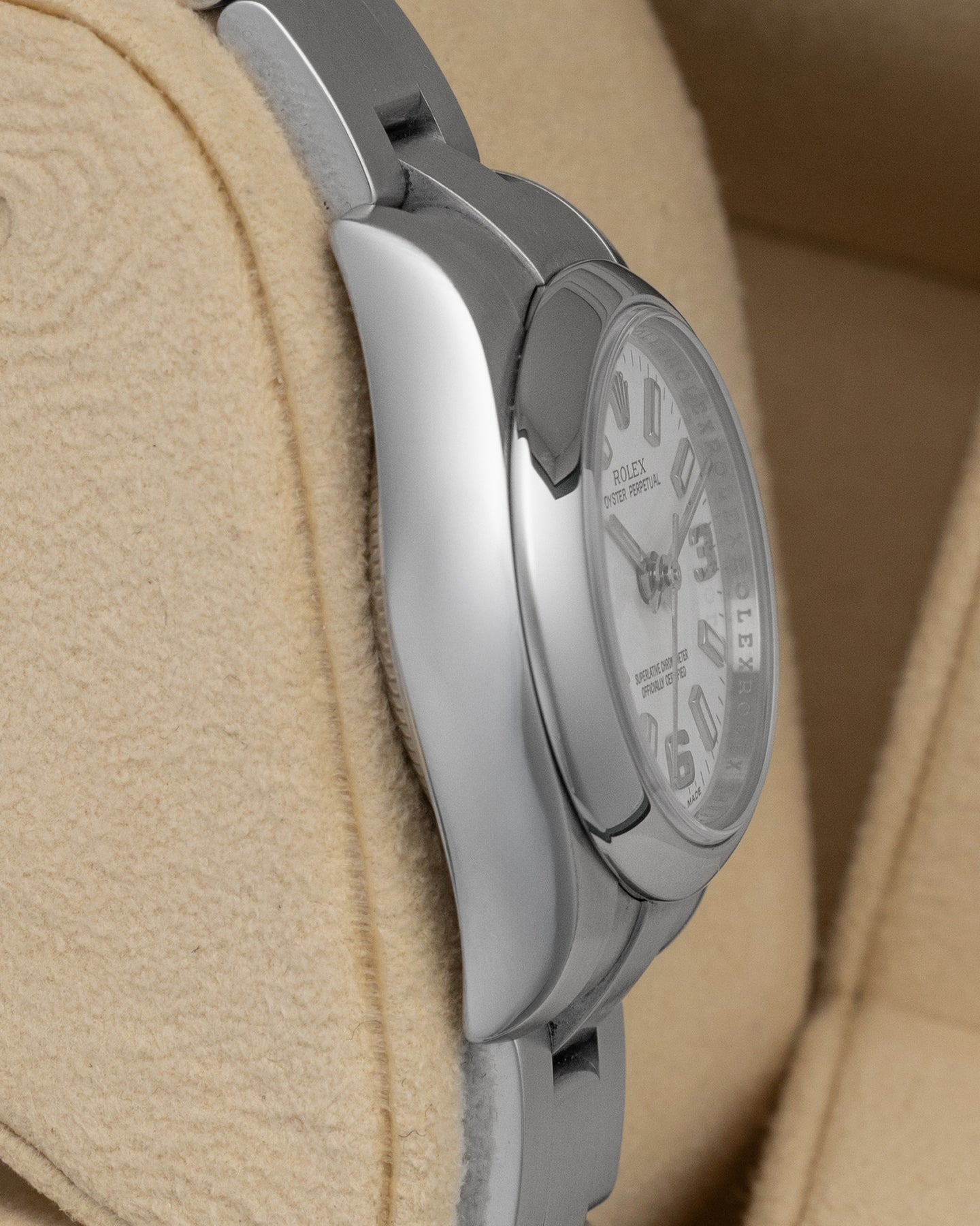 White Rolex Oyster Perpetual 26 176200 | Noahs Fine Watches and Jewelry TX