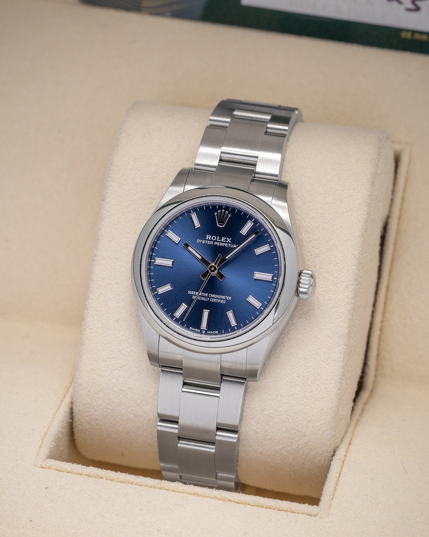 2023 Rolex Oyster Perpetual Blue 277200 Watch | Noah's Fine Watches and Jewelry Dallas